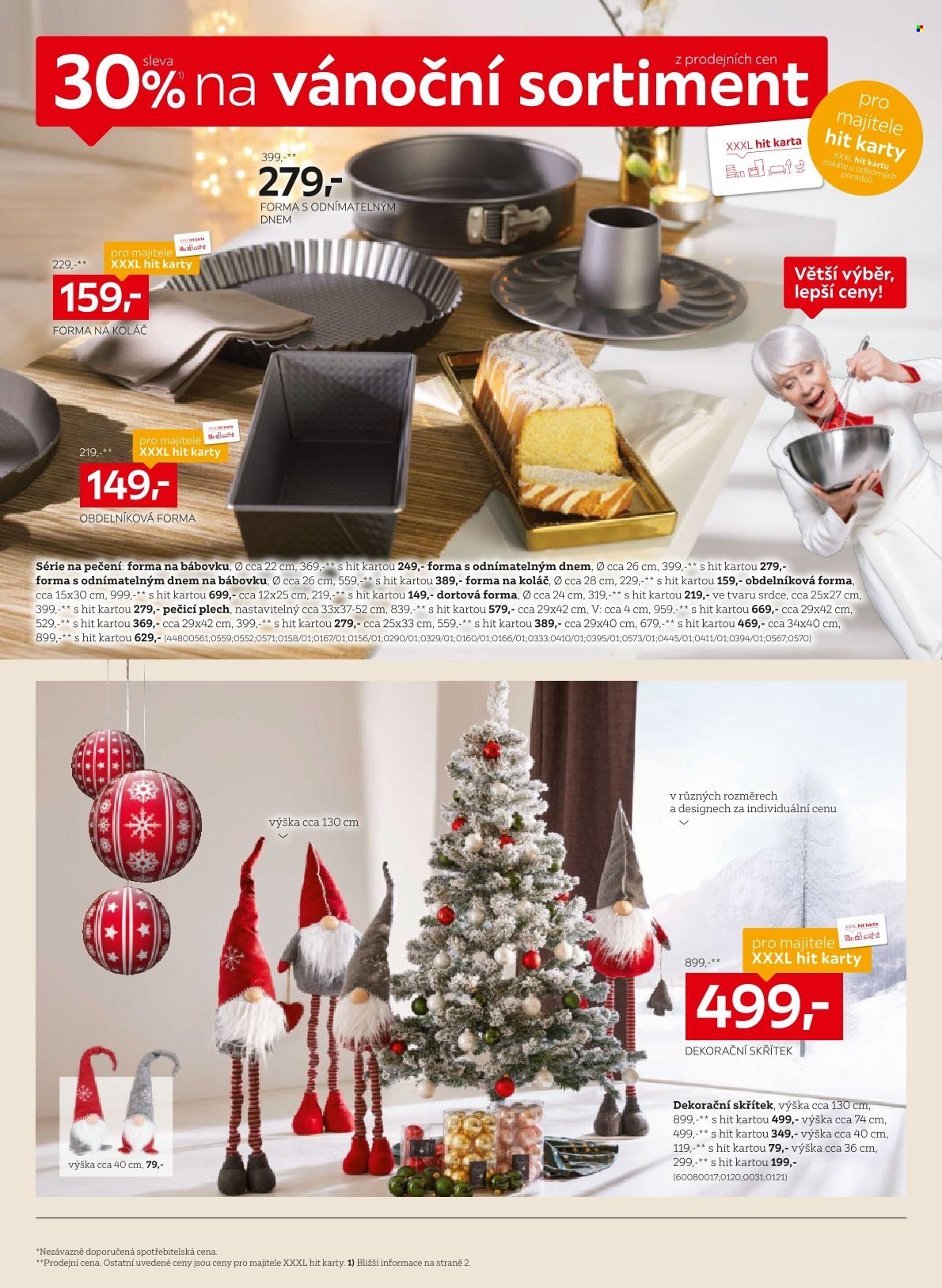 XXXLUTZ leták - Sleva 30 % na téměř vše (2025-11-24 - 2025-12-07)