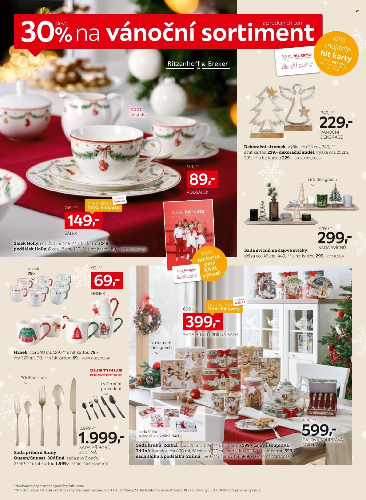 XXXLUTZ leták - Sleva 30 % na téměř vše (2025-11-24 - 2025-12-07)