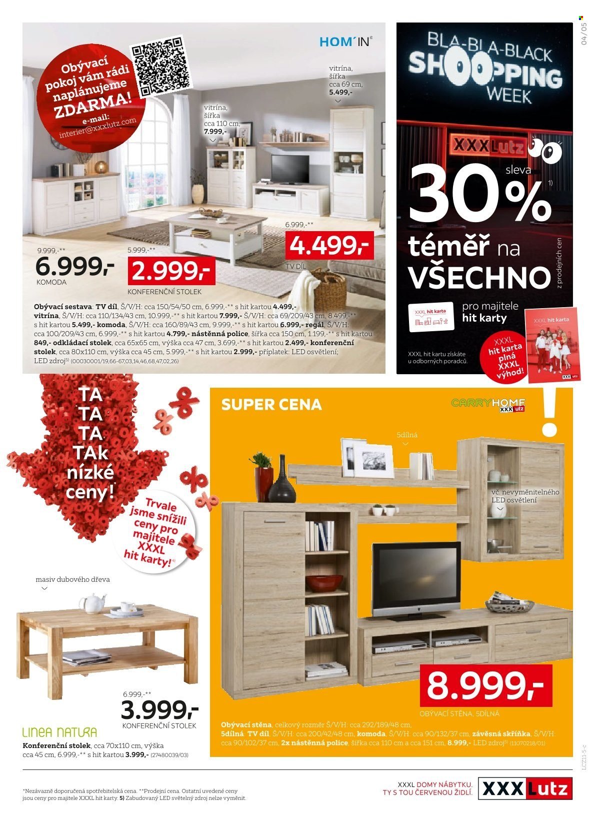 XXXLUTZ leták - Sleva 30 % na téměř vše (2025-11-24 - 2025-12-07)