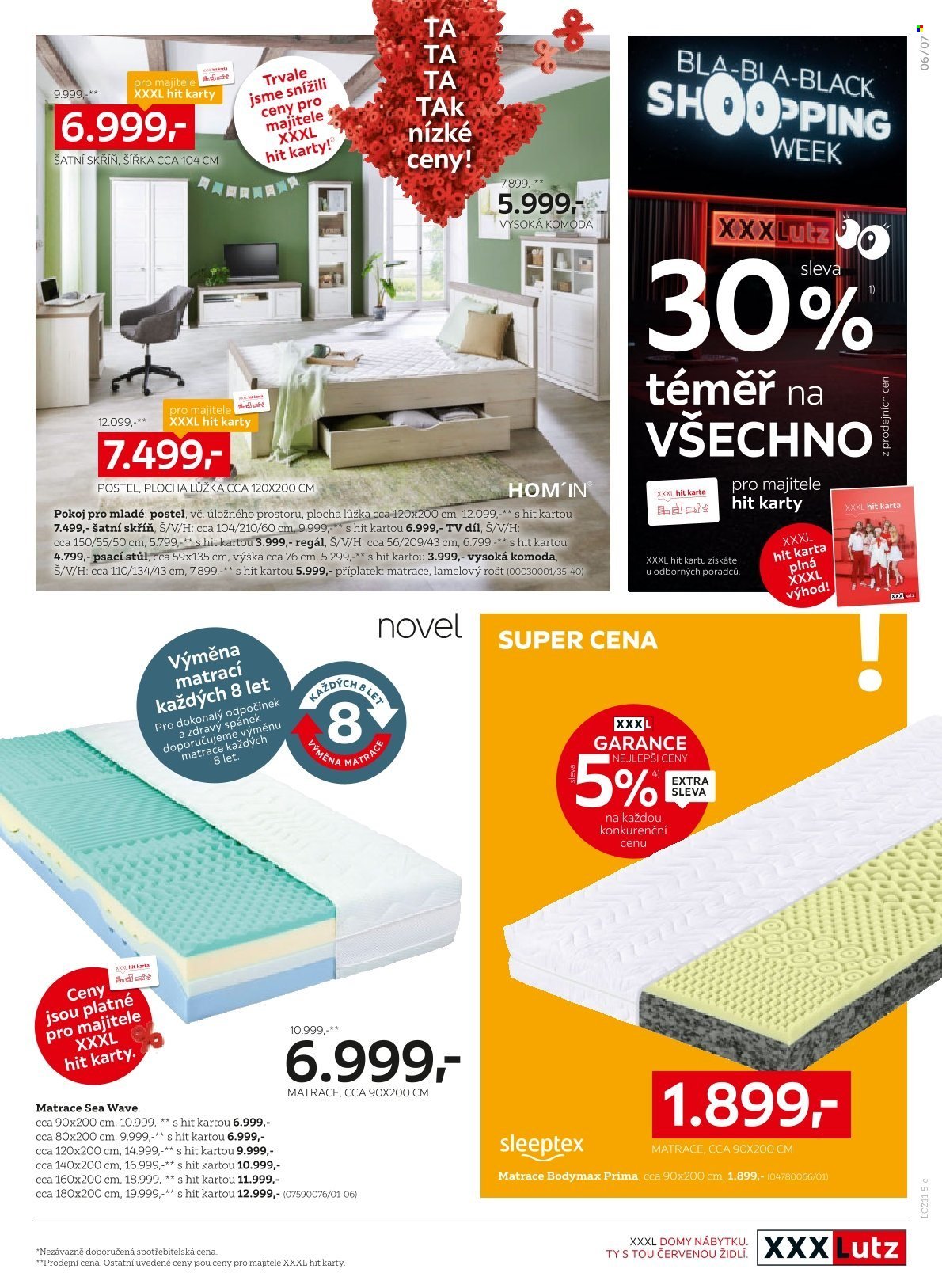 XXXLUTZ leták - Sleva 30 % na téměř vše (2025-11-24 - 2025-12-07)
