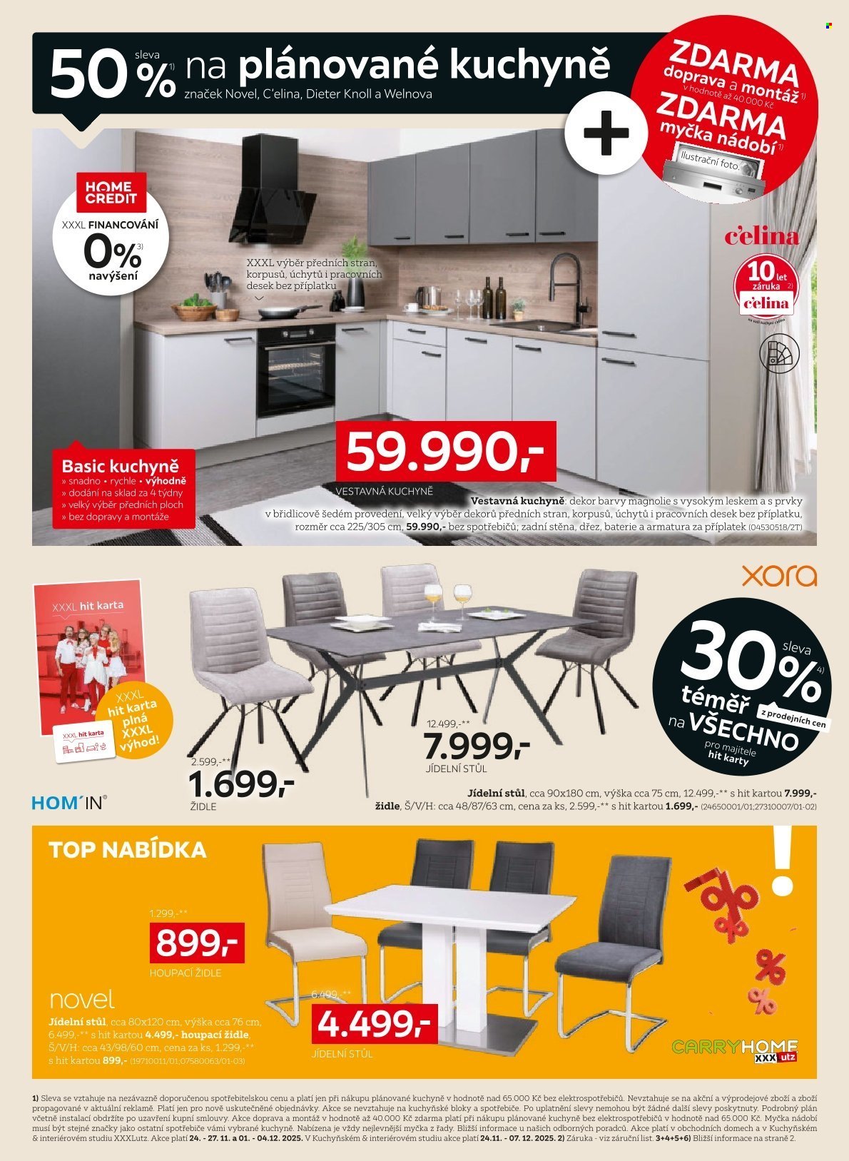 XXXLUTZ leták - Sleva 30 % na téměř vše (2025-11-24 - 2025-12-07)