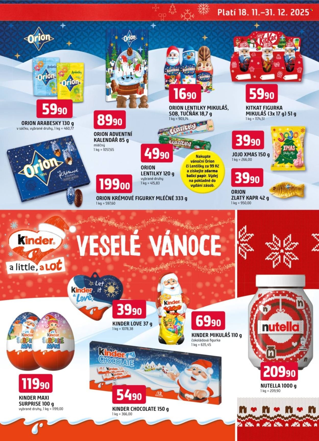 TREFA COOP leták - Od středy 19.11.2025 (2025-11-19 - 2025-11-25)