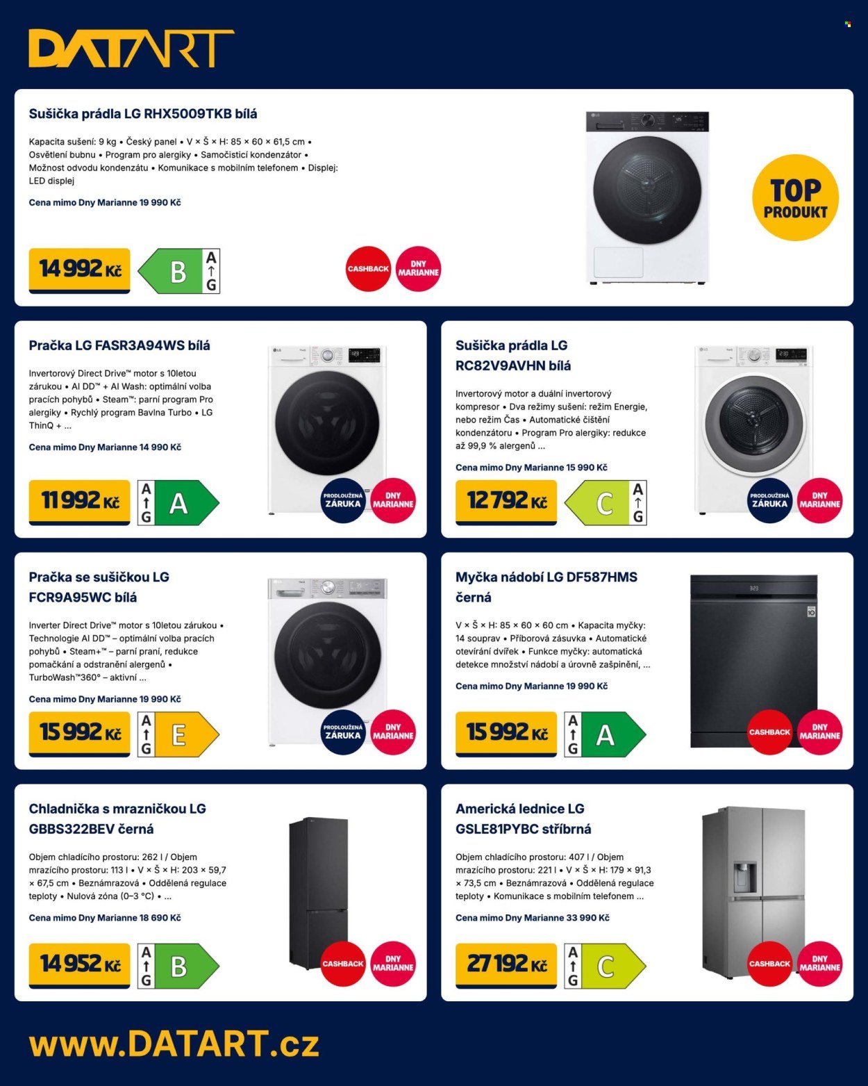 DATART leták - Dny Marianne (2026-04-17 - 2026-04-20)