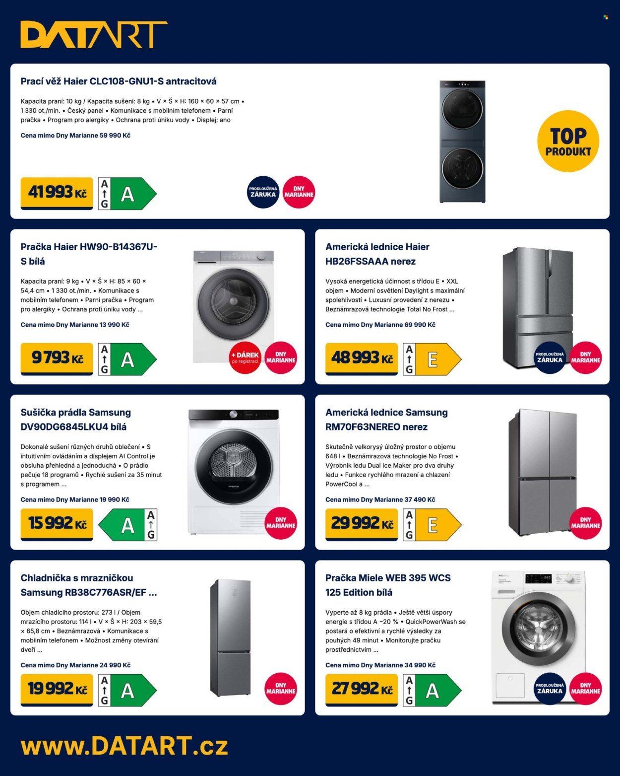 DATART leták - Dny Marianne (2026-04-17 - 2026-04-20)