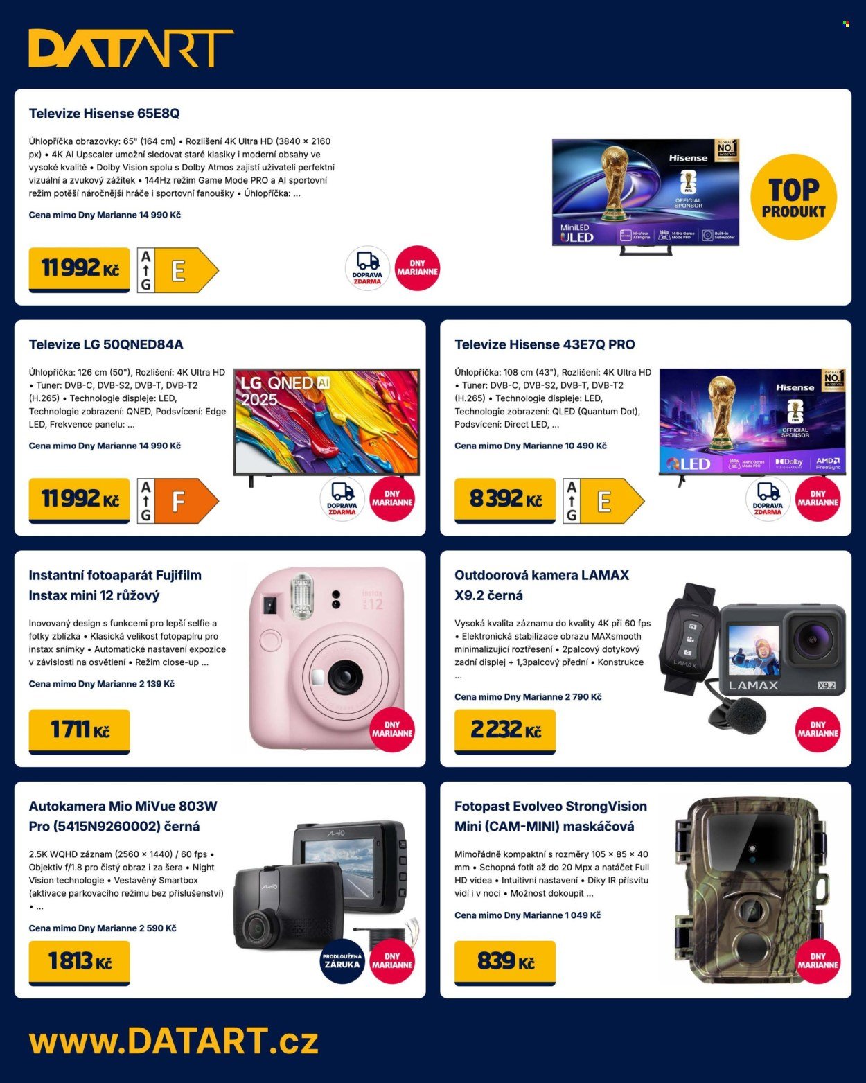 DATART leták - Dny Marianne (2026-04-17 - 2026-04-20)