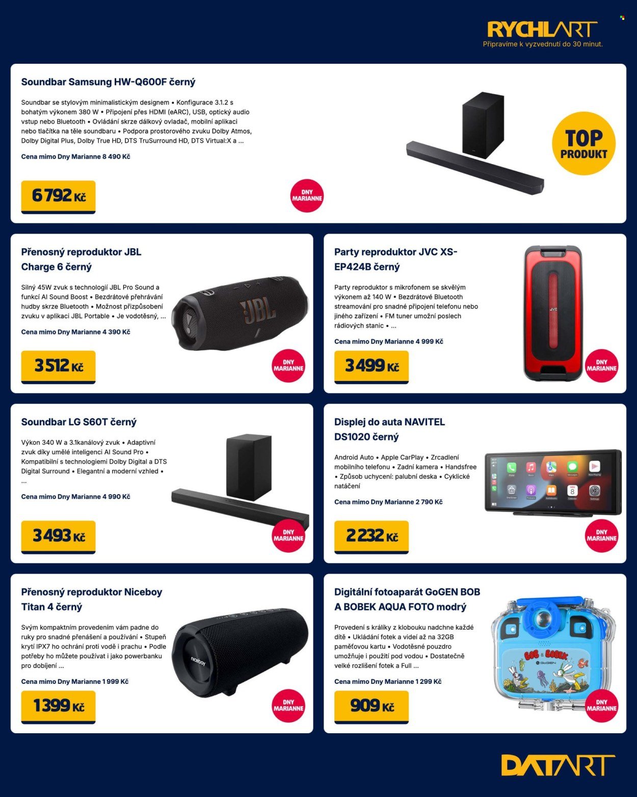 DATART leták - Dny Marianne (2026-04-17 - 2026-04-20)