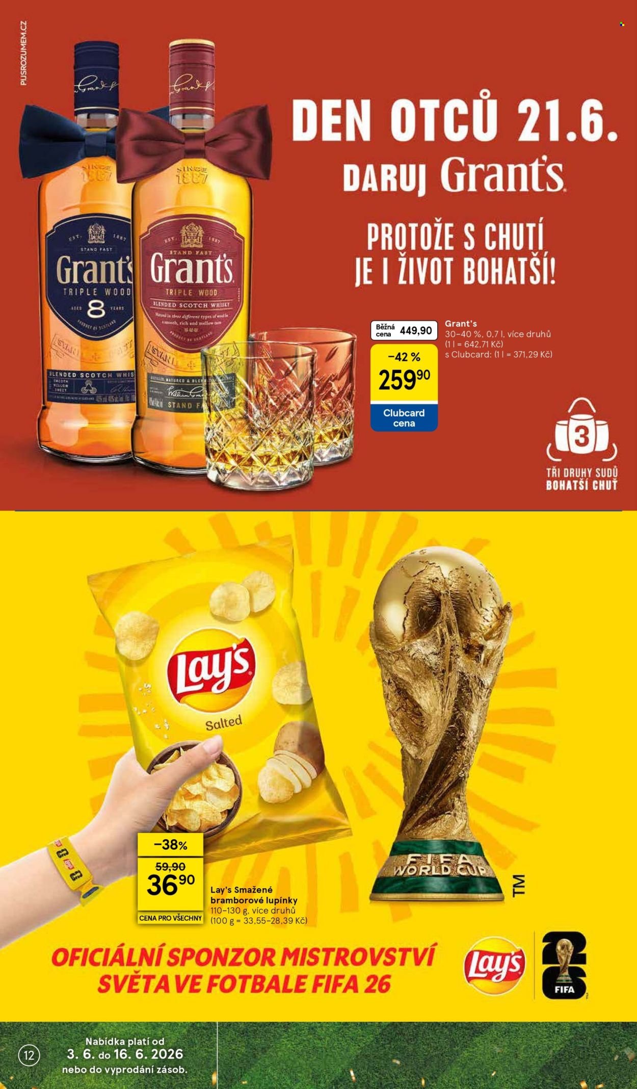 TESCO leták - Vaše šance skórovat