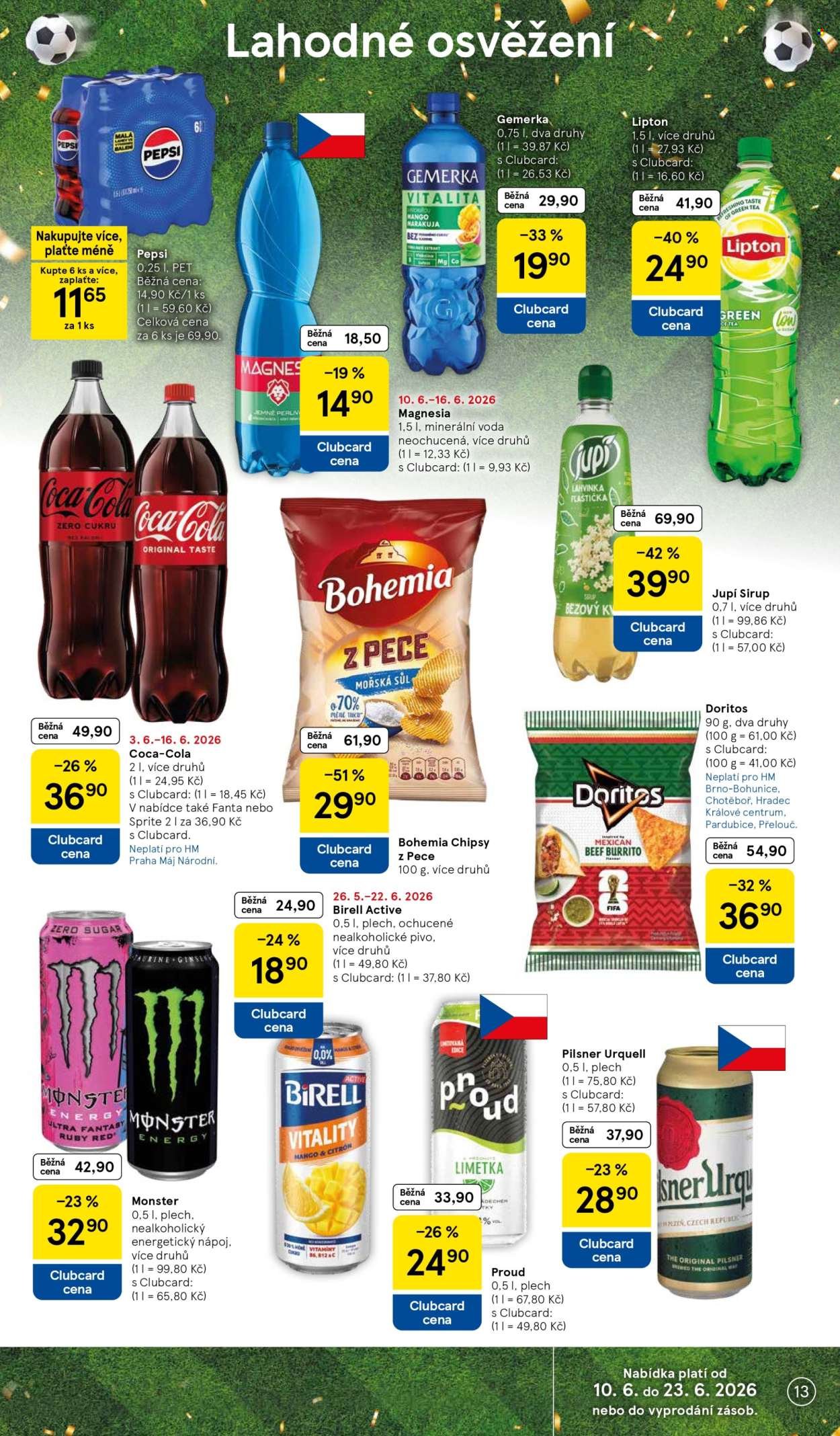 TESCO leták - Vaše šance skórovat