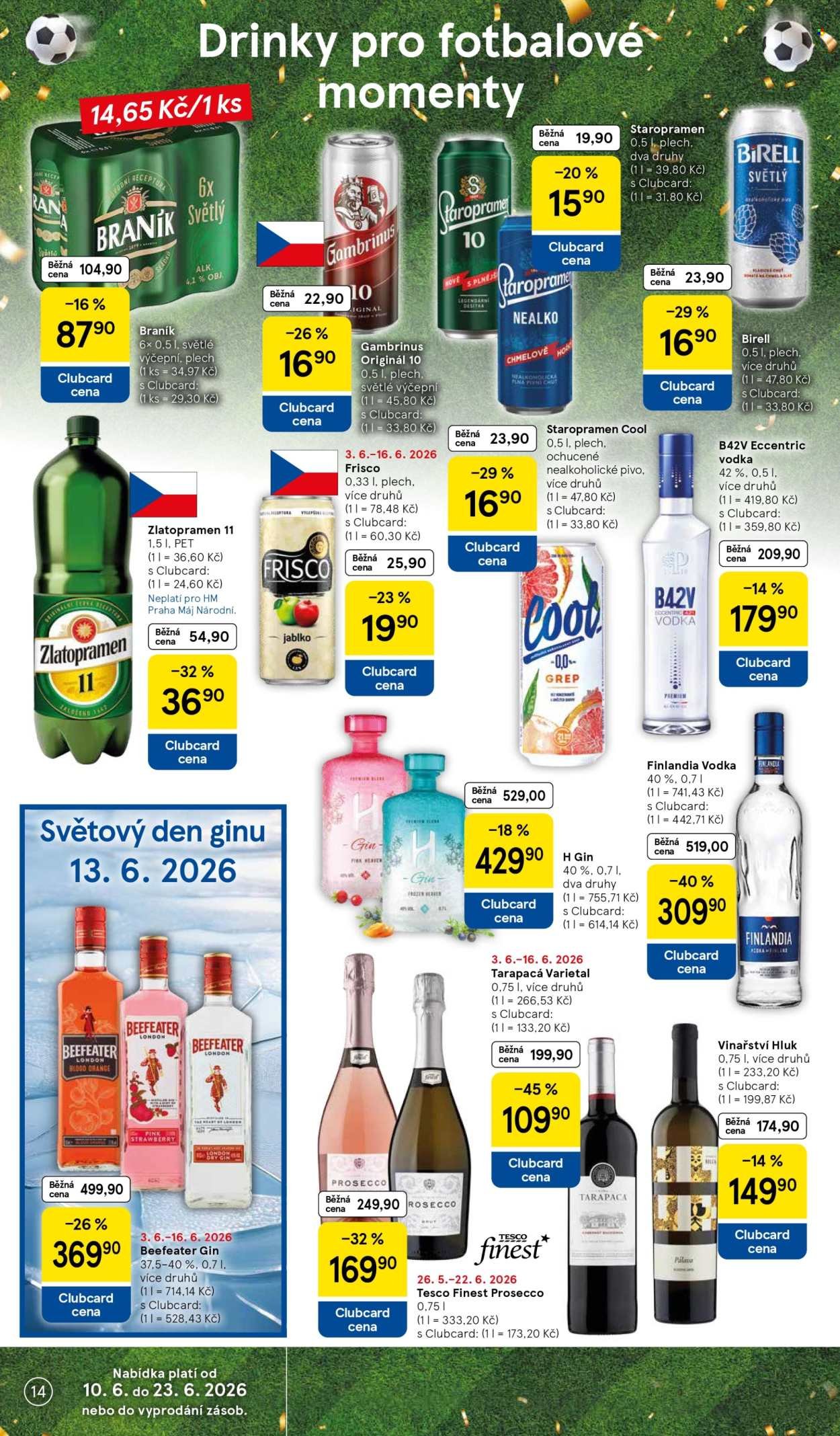 TESCO leták - Vaše šance skórovat