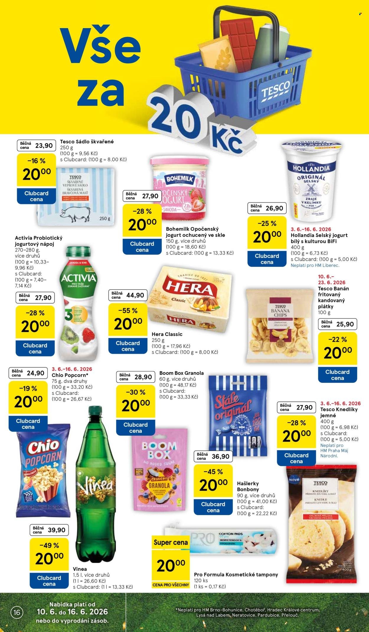 TESCO leták - Vaše šance skórovat