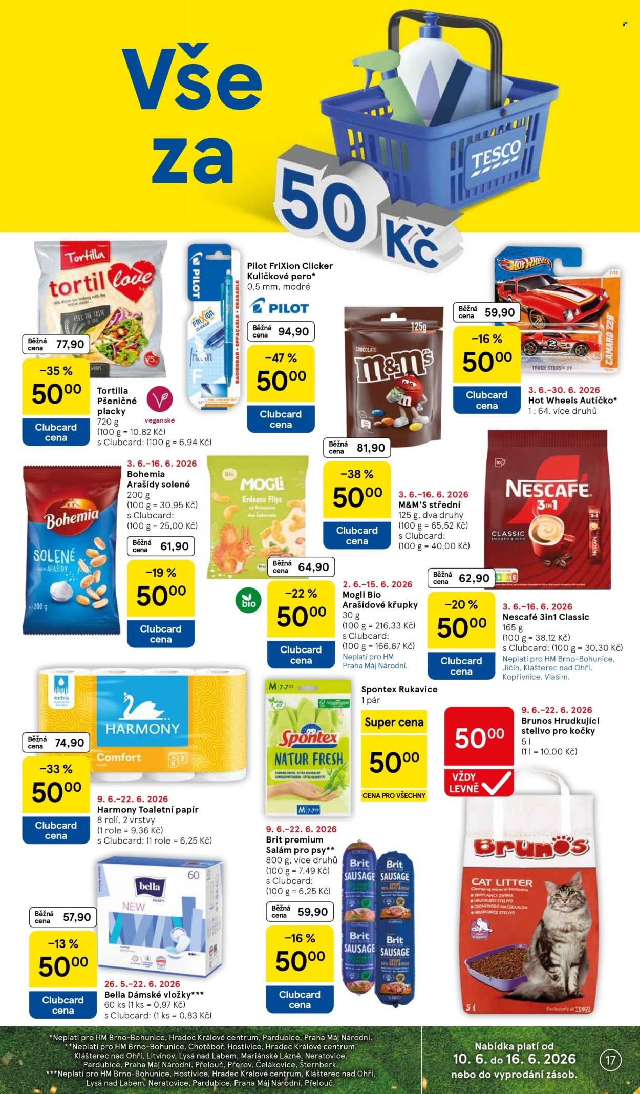 TESCO leták - Vaše šance skórovat