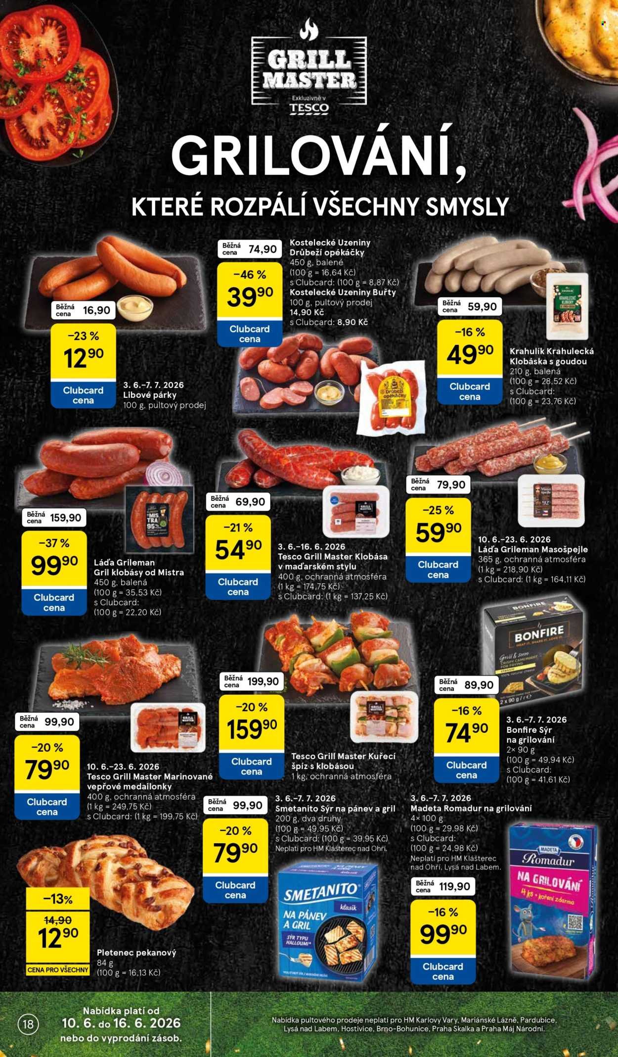 TESCO leták - Vaše šance skórovat