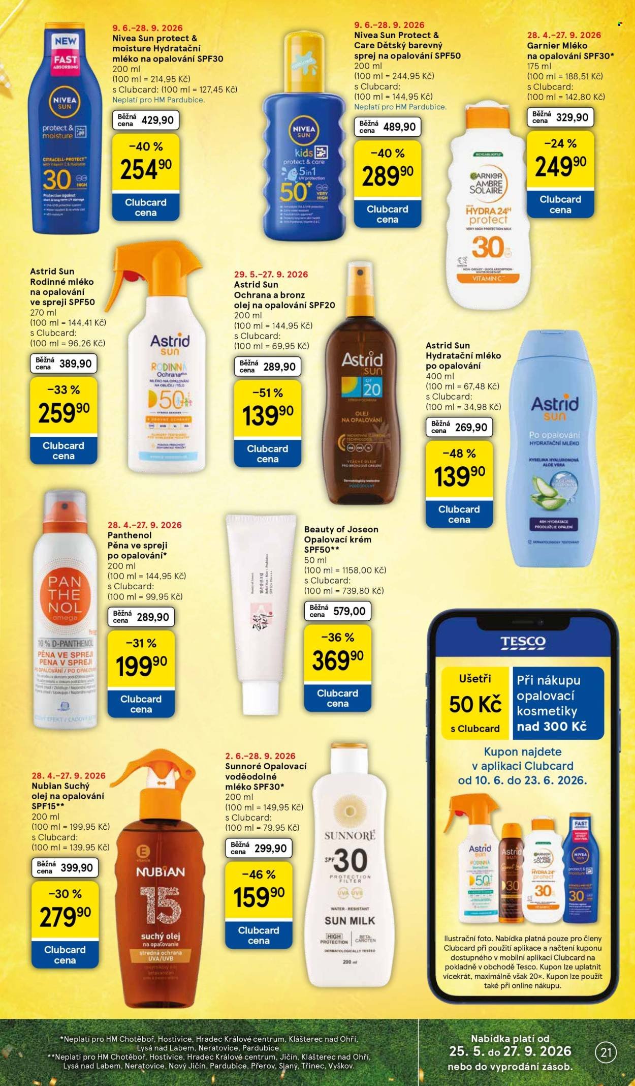 TESCO leták - Vaše šance skórovat