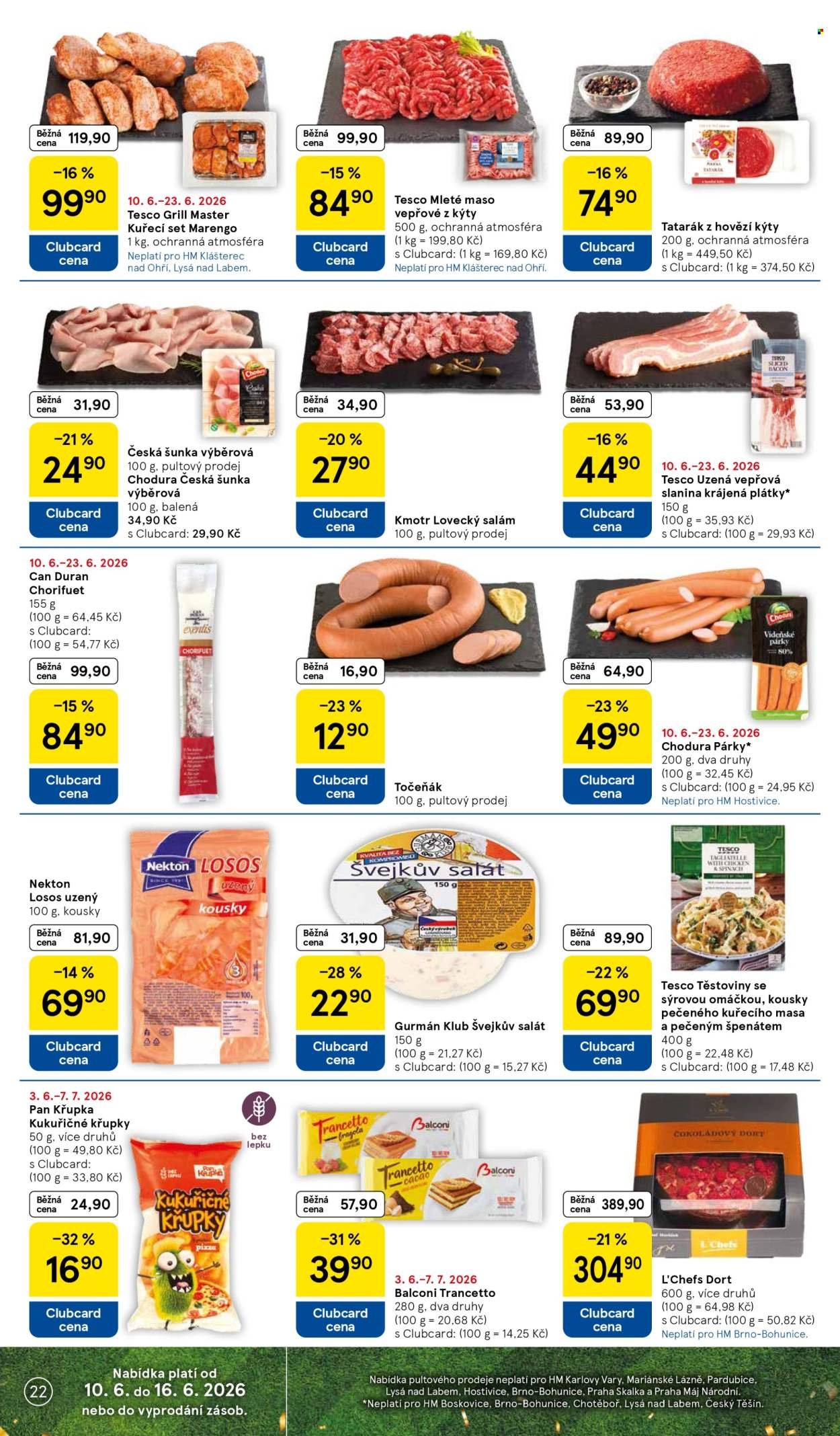 TESCO leták - Vaše šance skórovat
