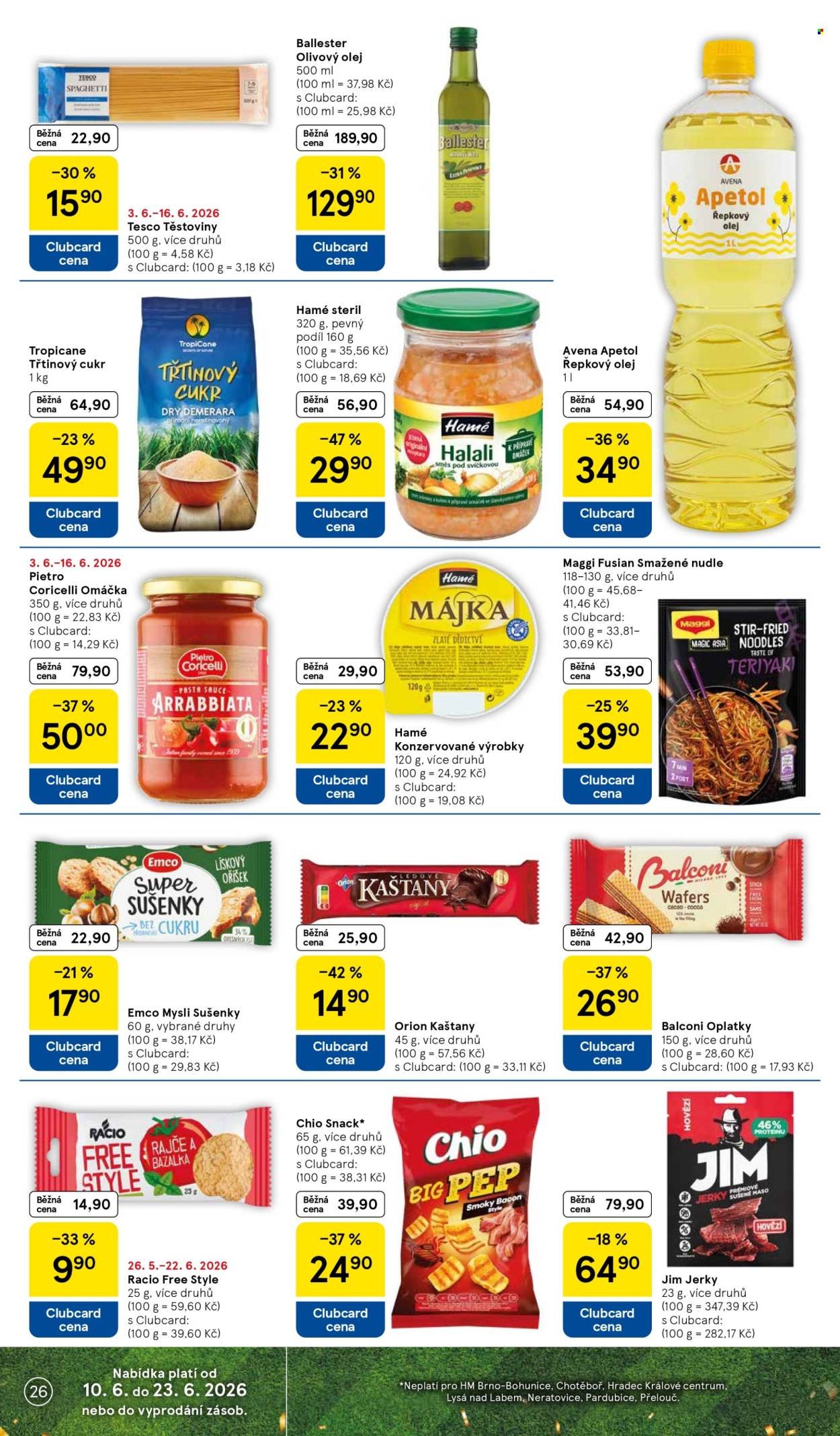 TESCO leták - Vaše šance skórovat