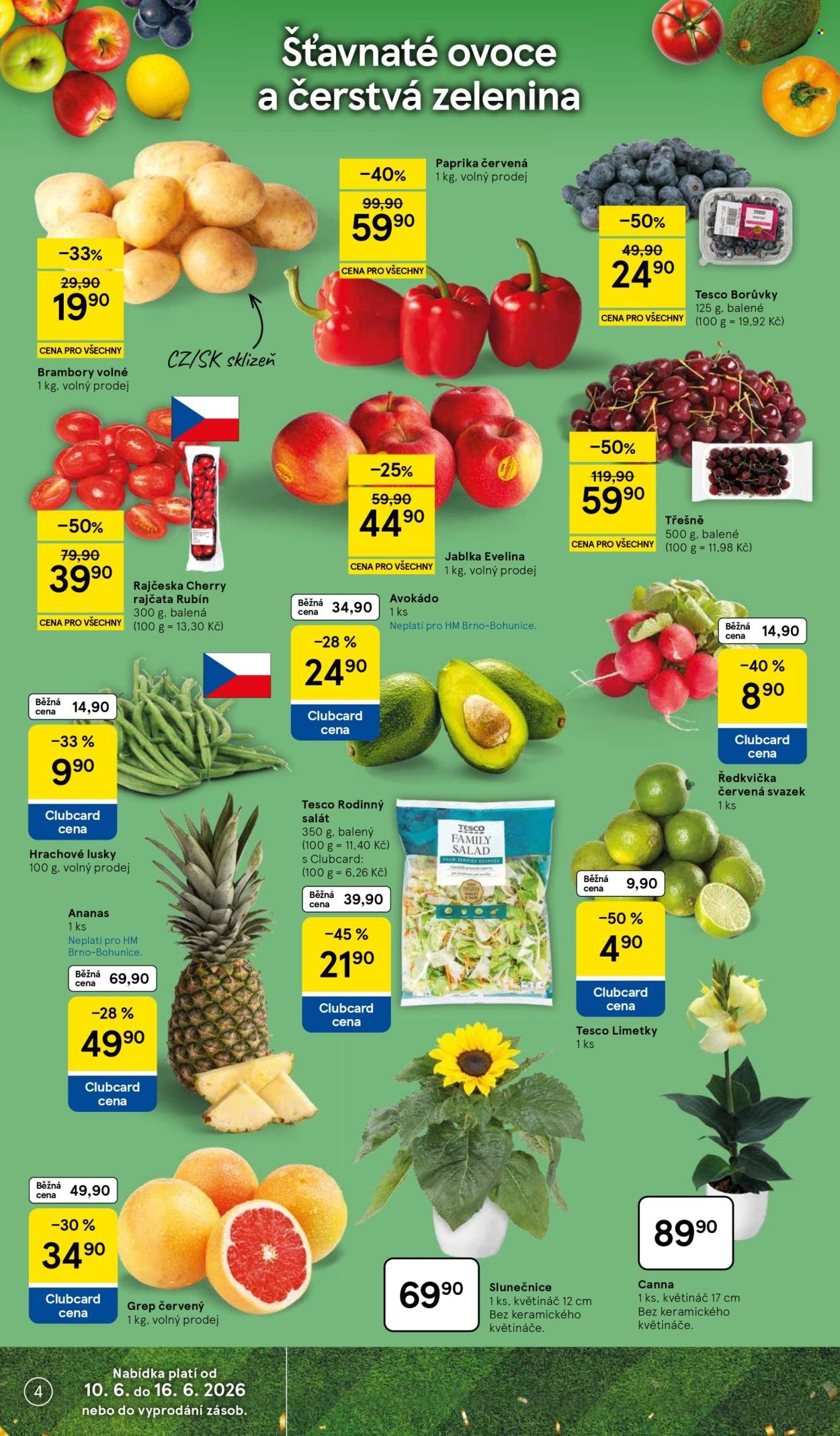 TESCO leták - Vaše šance skórovat