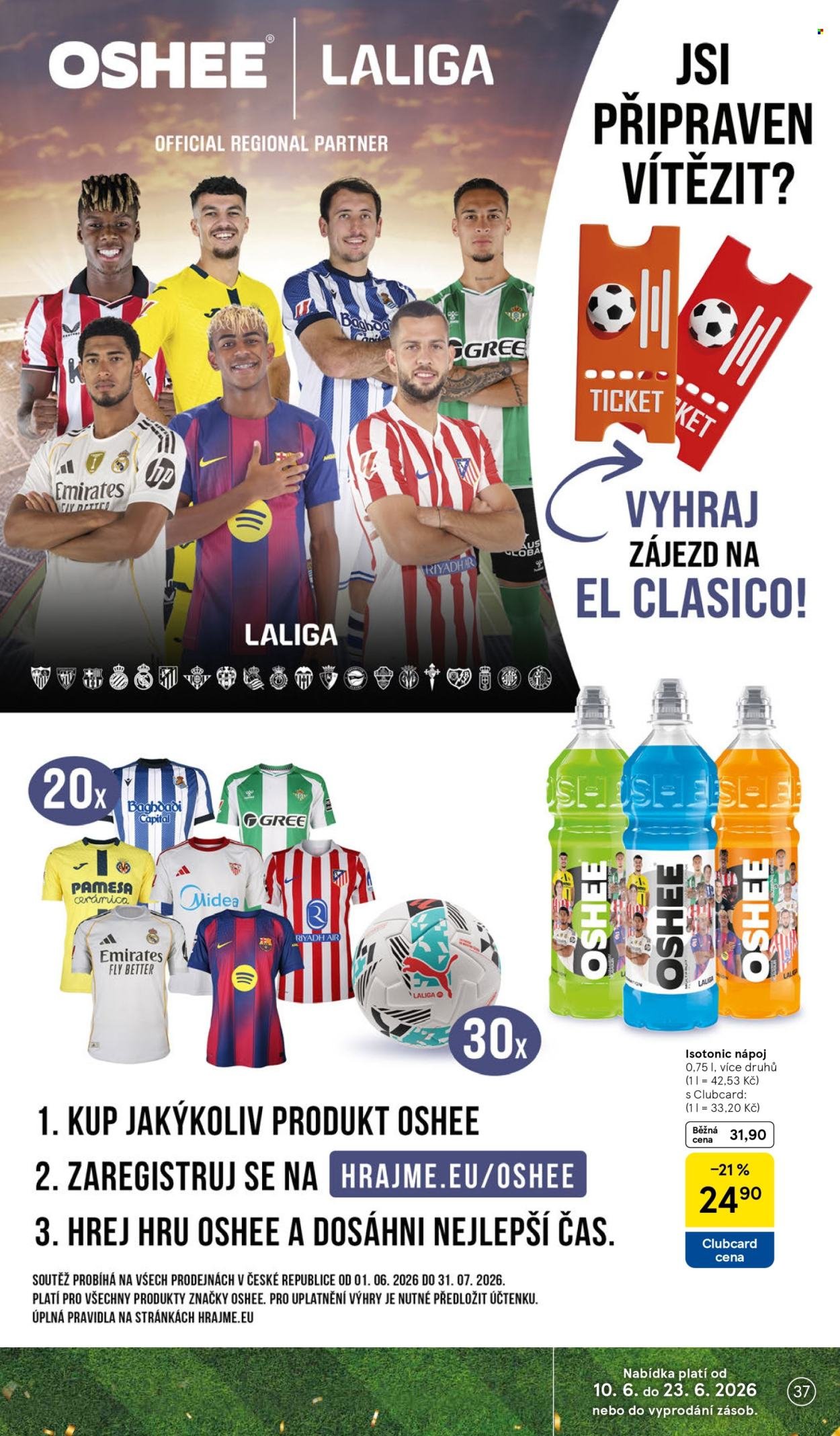 TESCO leták - Vaše šance skórovat