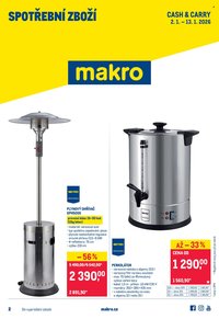 MAKRO leták - Spotřební zboží (2026-01-02 - 2026-01-13)