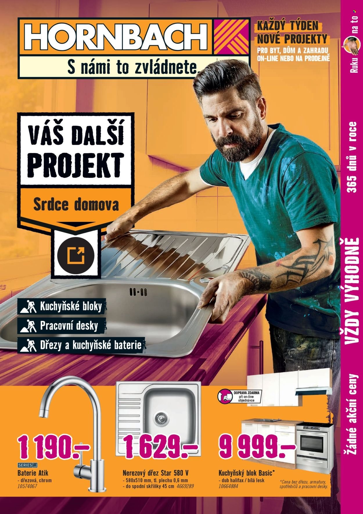 HORNBACH leták - Váš další projekt - Srdce domova (2025-11-12 - 2025-11-26)