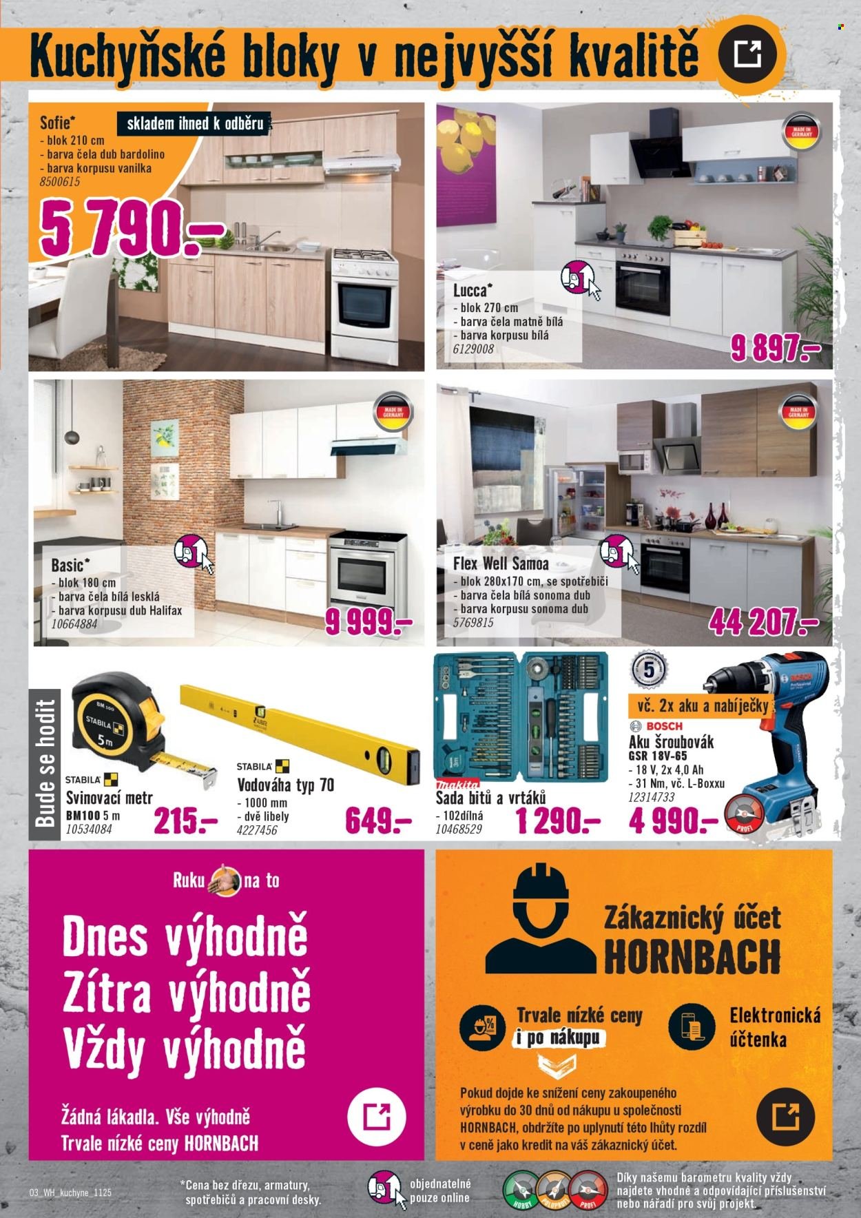 HORNBACH leták - Váš další projekt - Srdce domova (2025-11-12 - 2025-11-26)