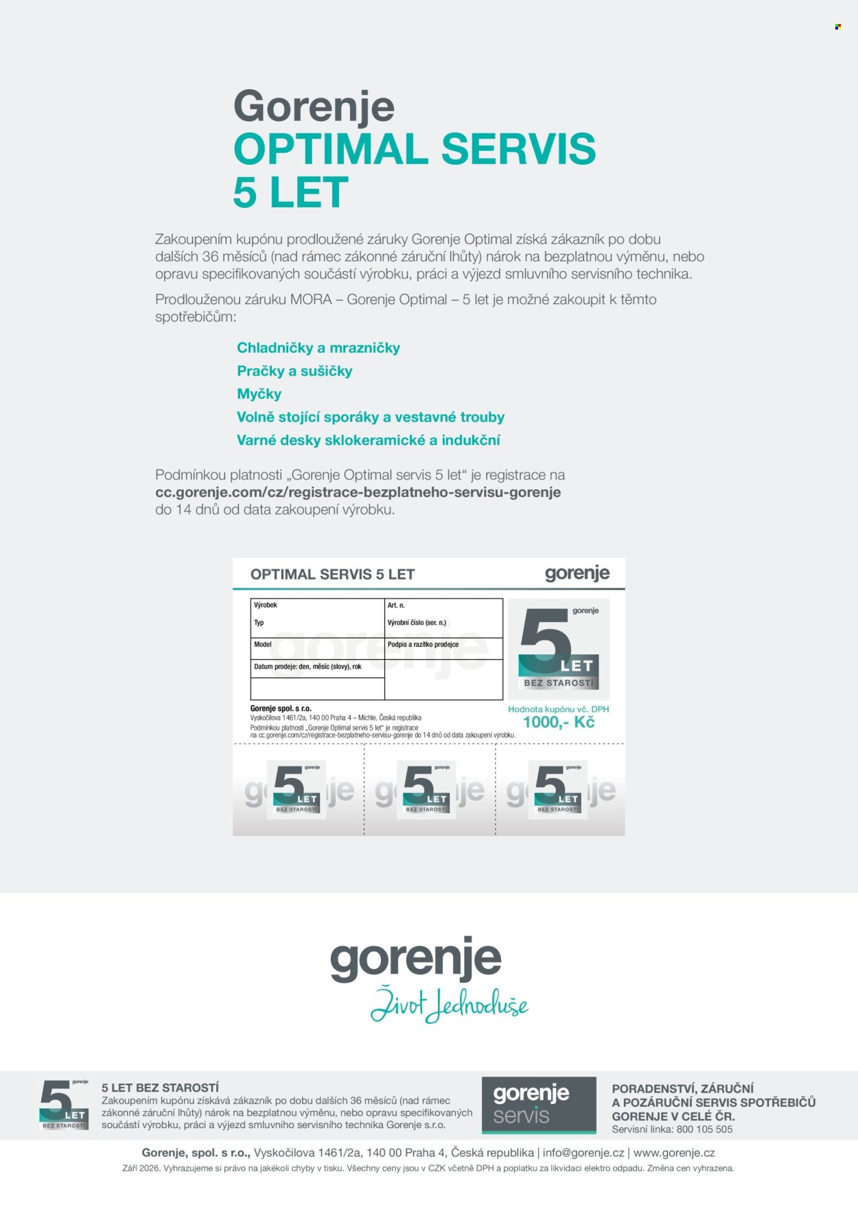 MÖBELIX leták - Gorenje