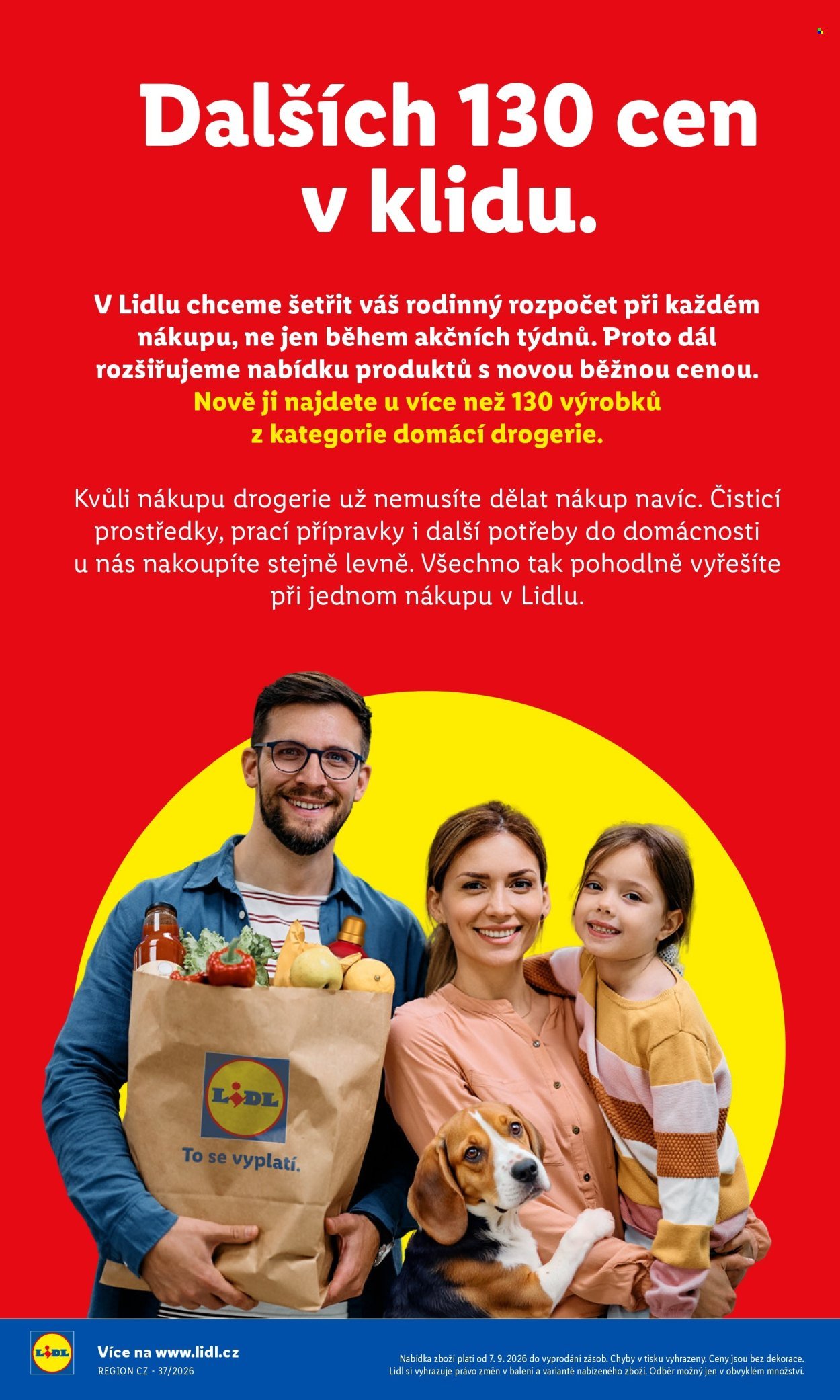 LIDL leták - Dalších 130 cen v klidu.
