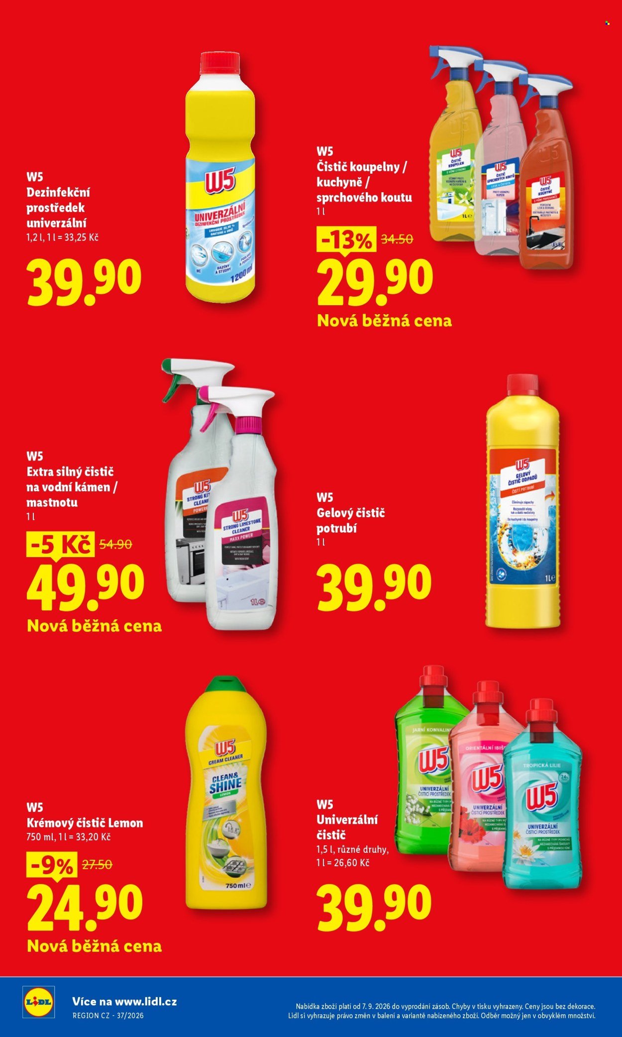 LIDL leták - Dalších 130 cen v klidu.
