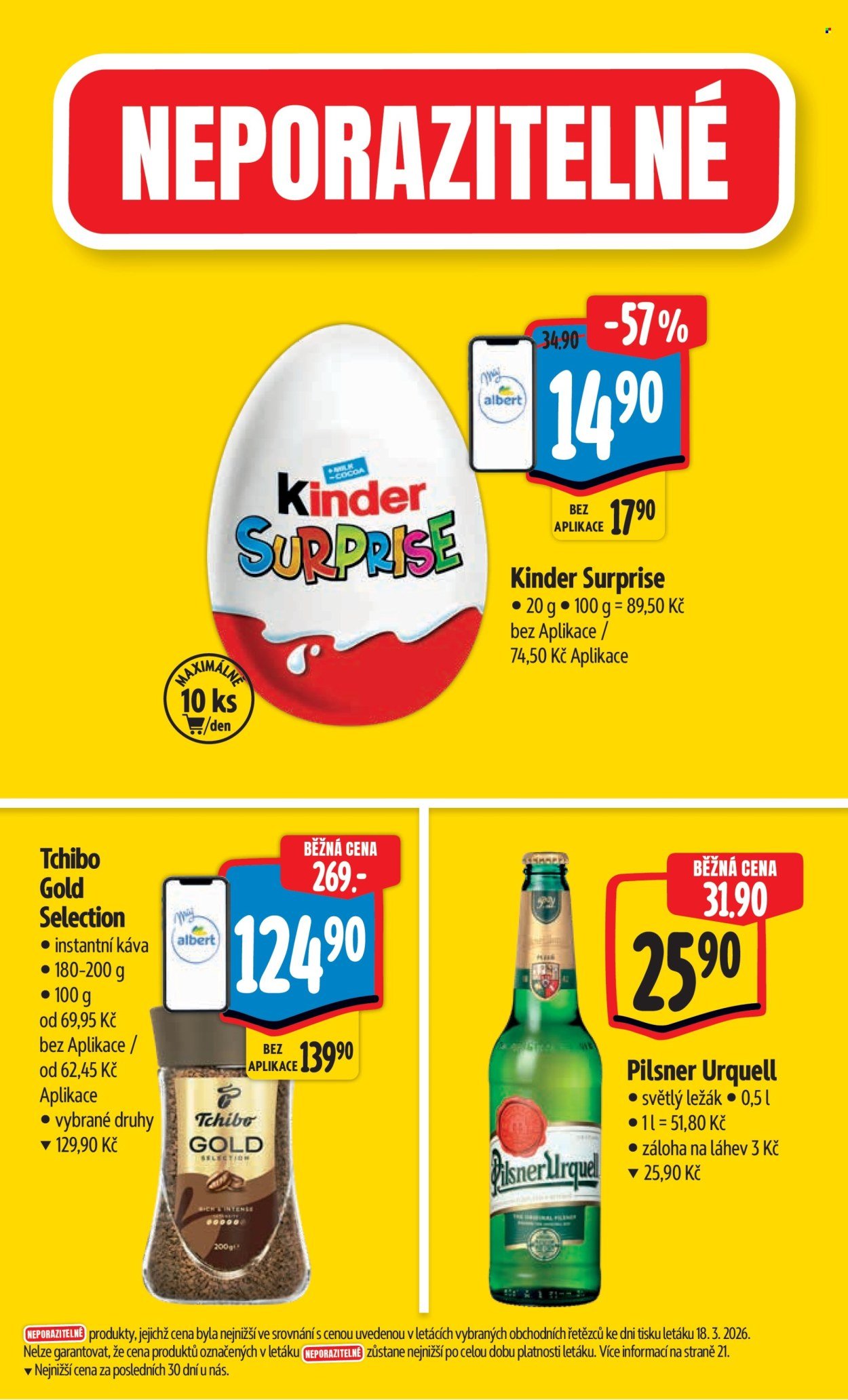 ALBERT leták - Neporazitelné (2026-03-25 - 2026-03-31)