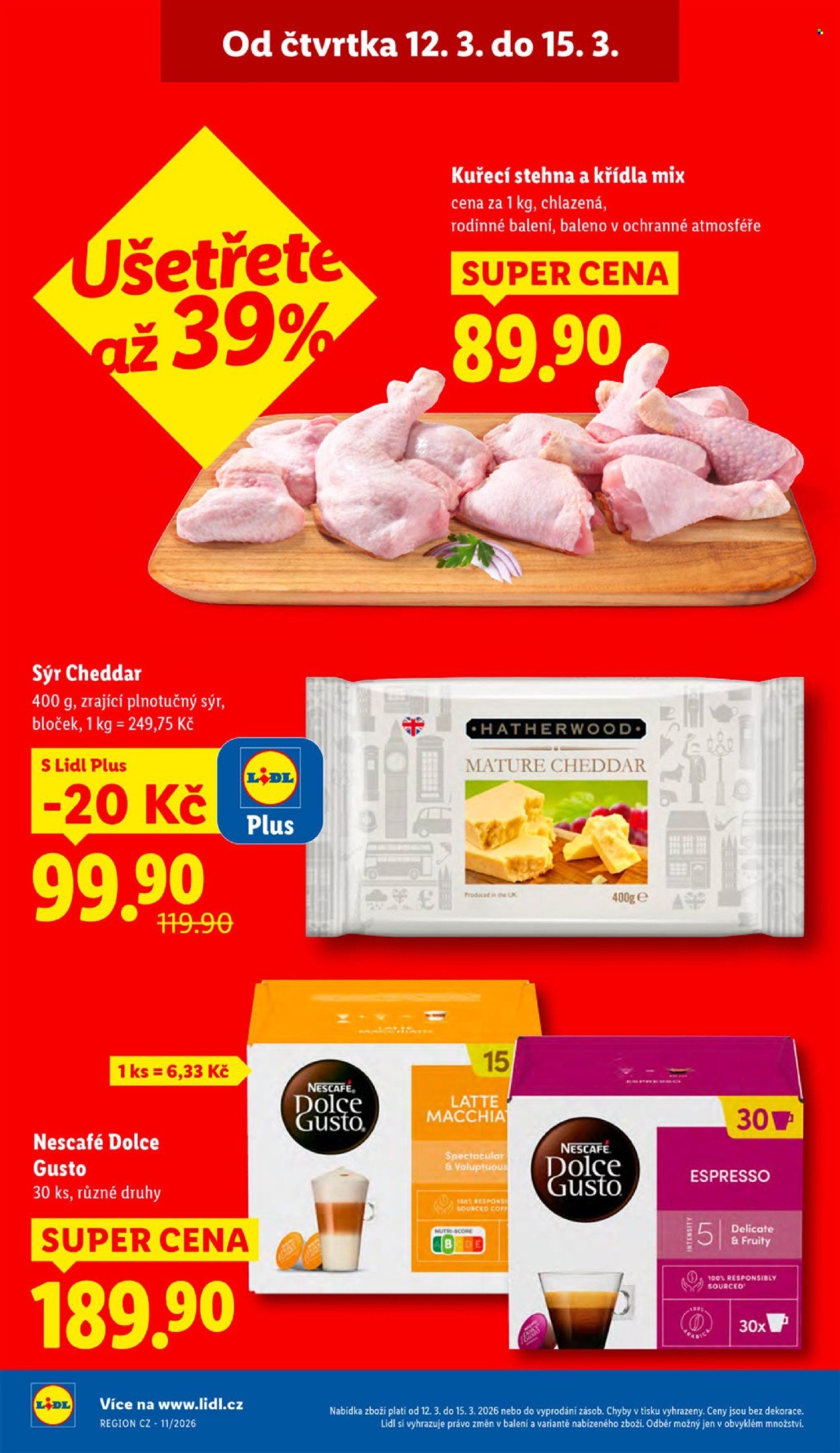 LIDL leták - Od čtvrtka 12.3.2026 (2026-03-12 - 2026-03-15)