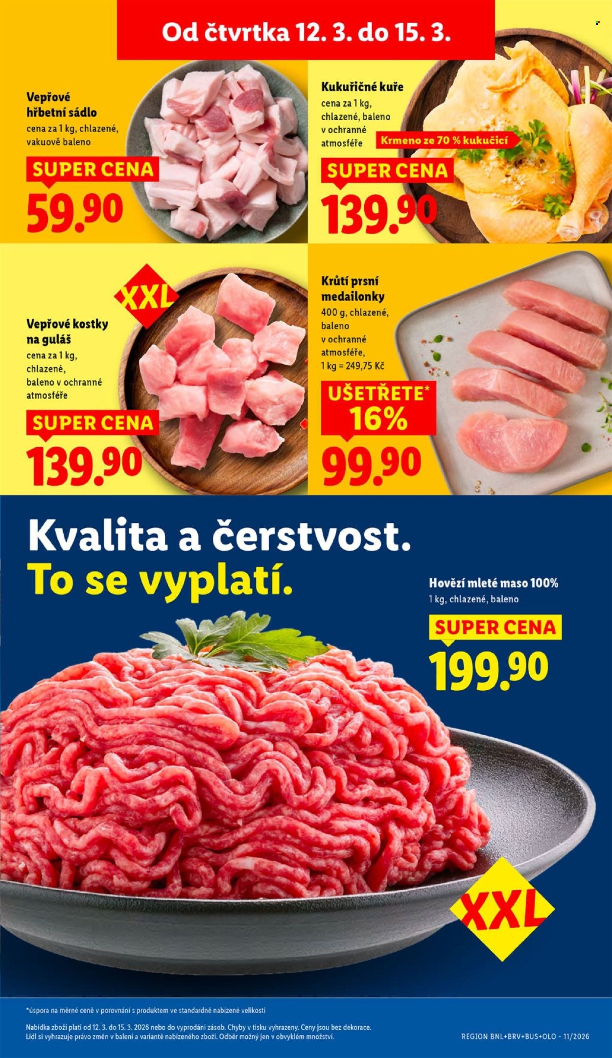 LIDL leták - Od čtvrtka 12.3.2026 (2026-03-12 - 2026-03-15)