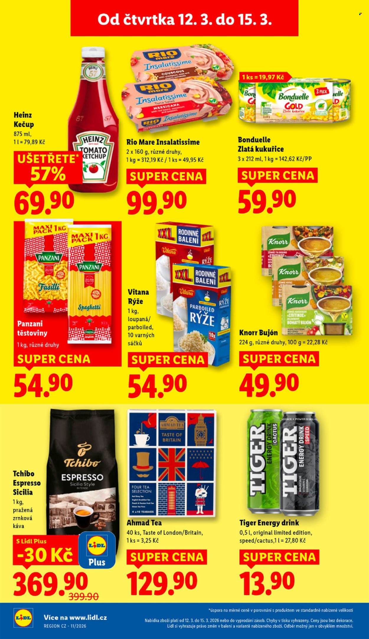 LIDL leták - Od čtvrtka 12.3.2026 (2026-03-12 - 2026-03-15)