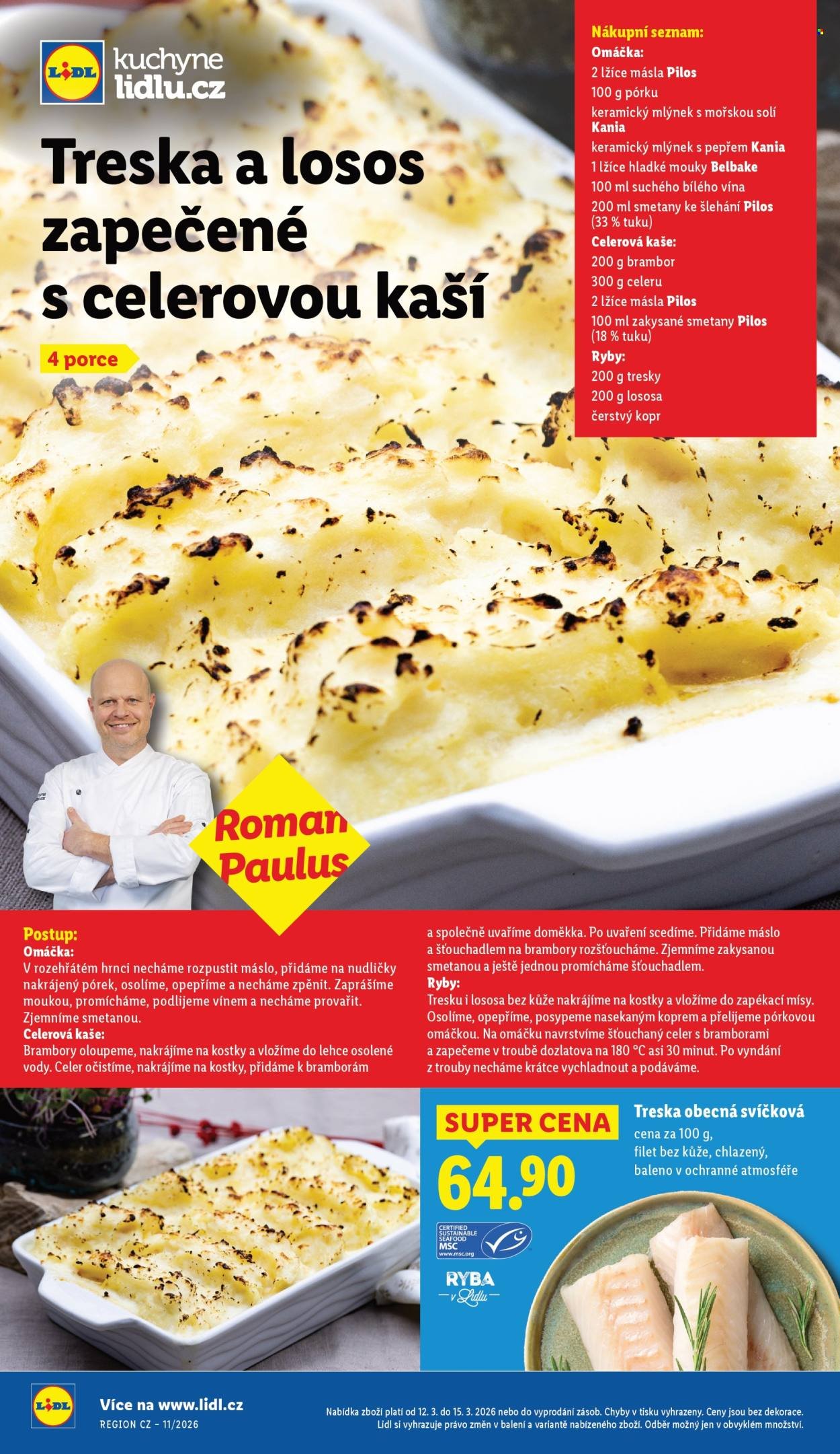 LIDL leták - Od čtvrtka 12.3.2026 (2026-03-12 - 2026-03-15)