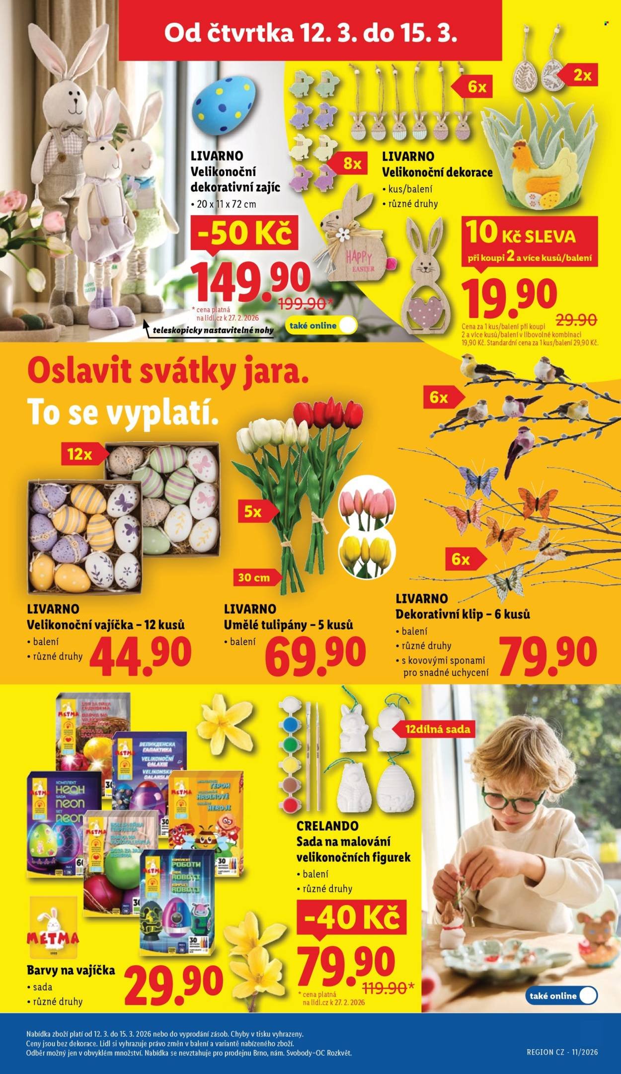 LIDL leták - Od čtvrtka 12.3.2026 (2026-03-12 - 2026-03-15)