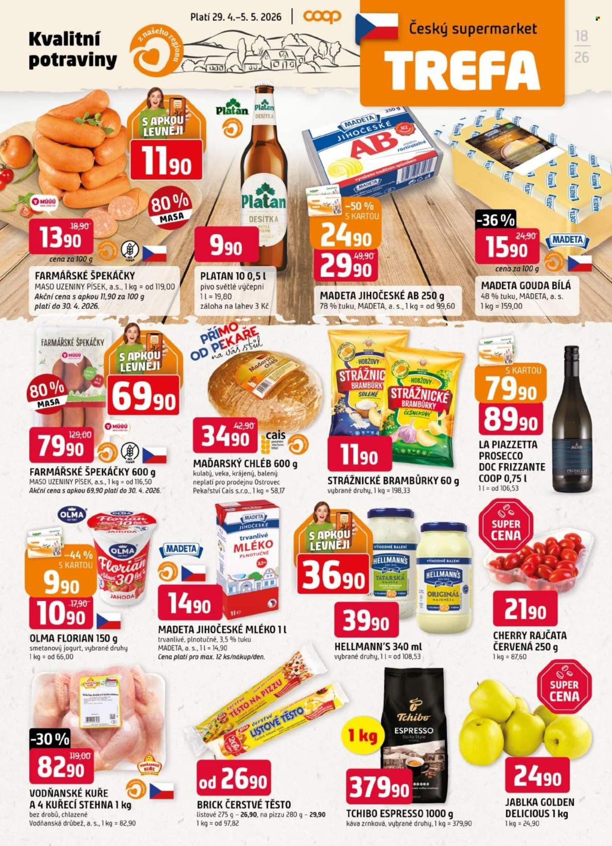 TREFA COOP leták - Od středy 29.4.2026 (2026-04-29 - 2026-05-05)