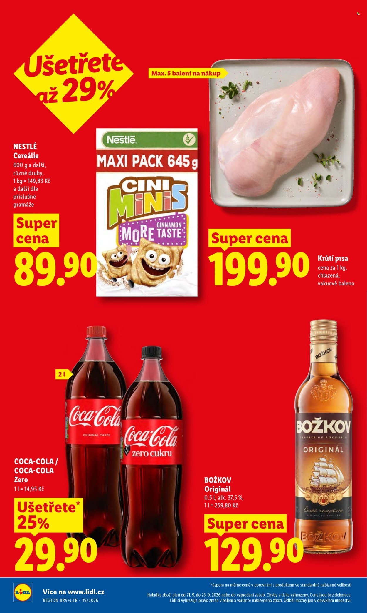 LIDL leták - Od pondělí 21.9.2026
