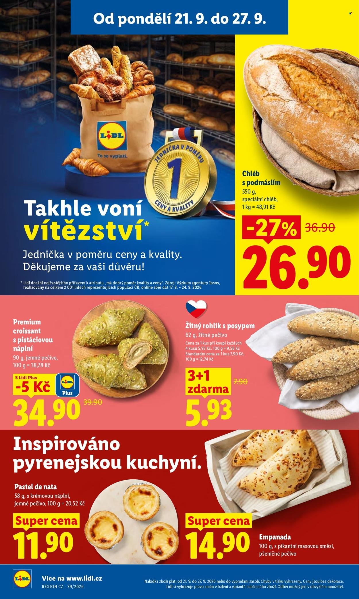 LIDL leták - Od pondělí 21.9.2026