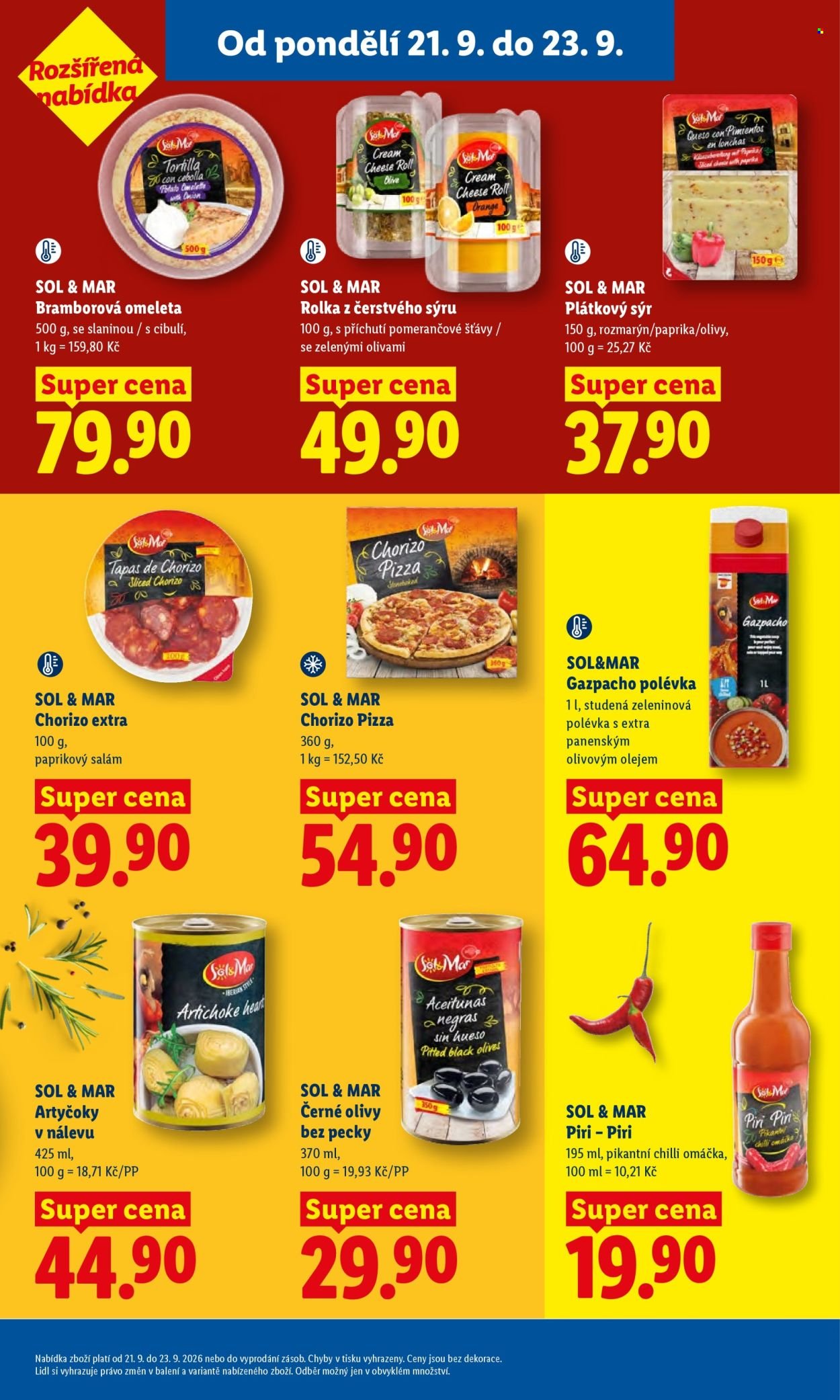 LIDL leták - Od pondělí 21.9.2026