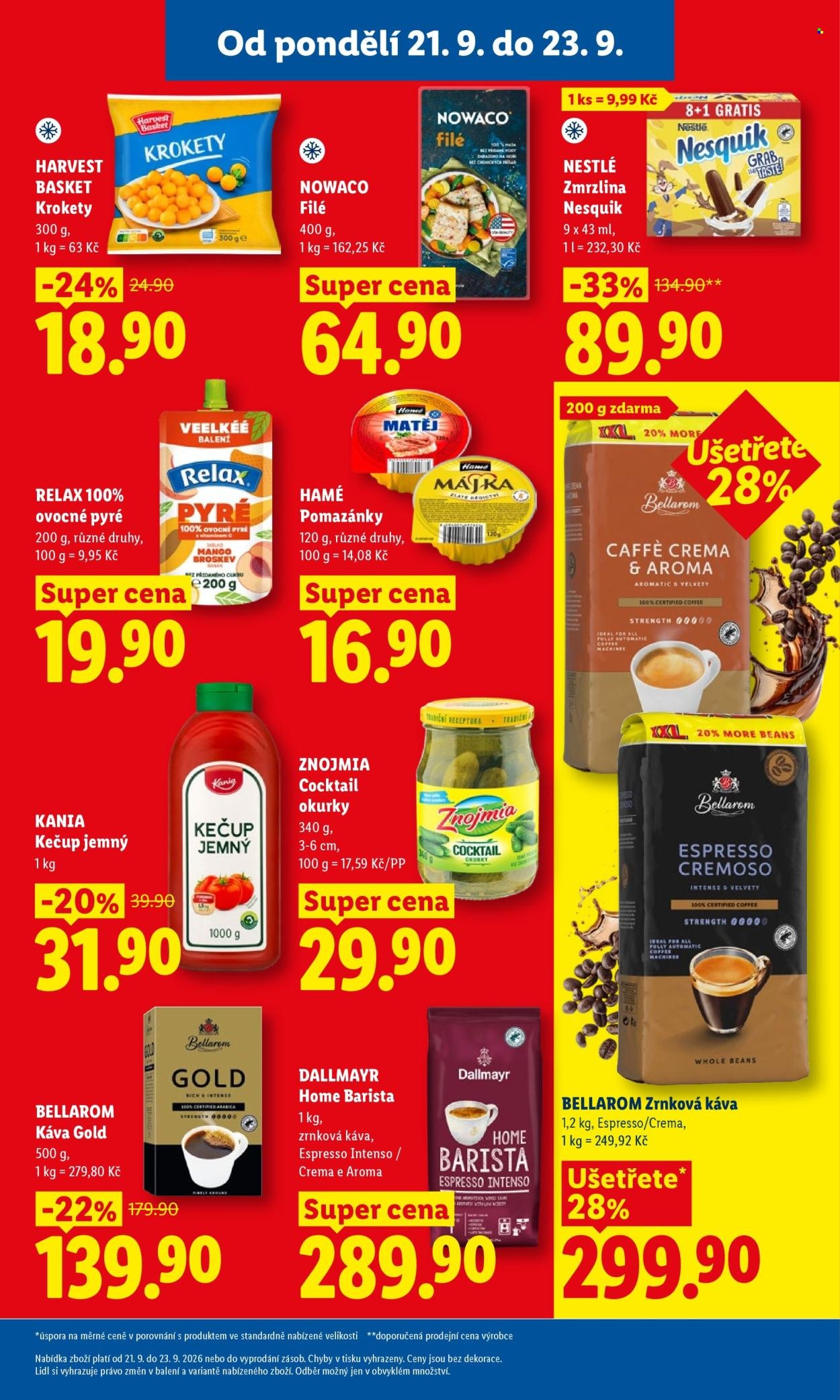 LIDL leták - Od pondělí 21.9.2026