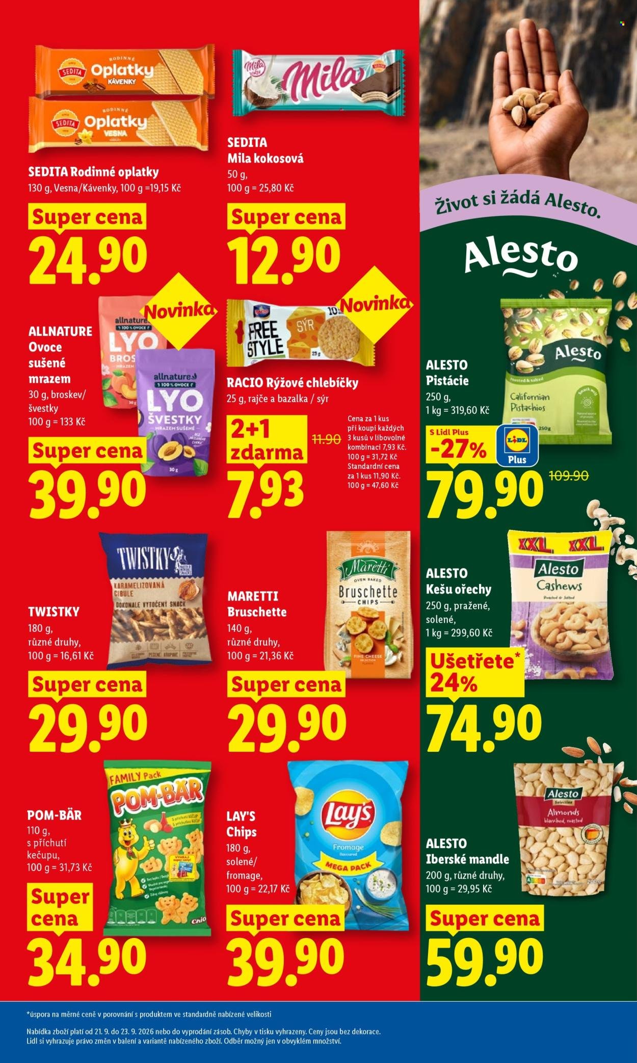 LIDL leták - Od pondělí 21.9.2026