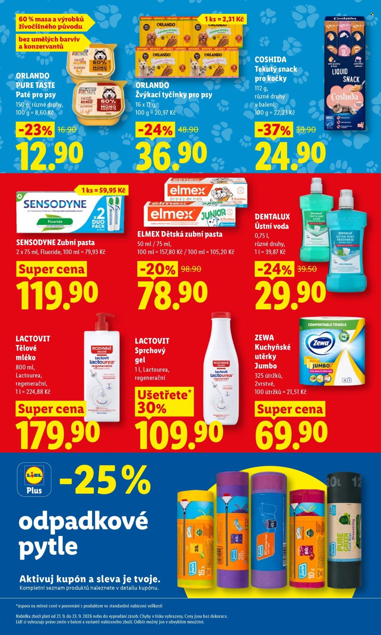 LIDL leták - Od pondělí 21.9.2026