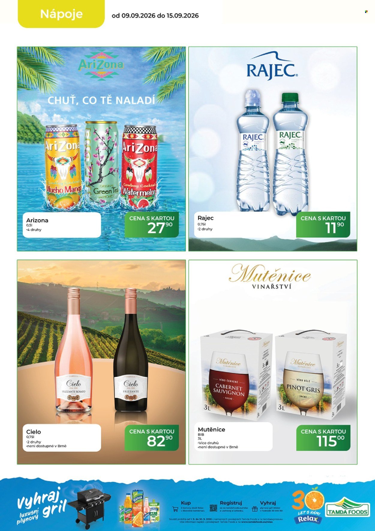 TAMDA FOODS leták - Od středy 9.9.2026