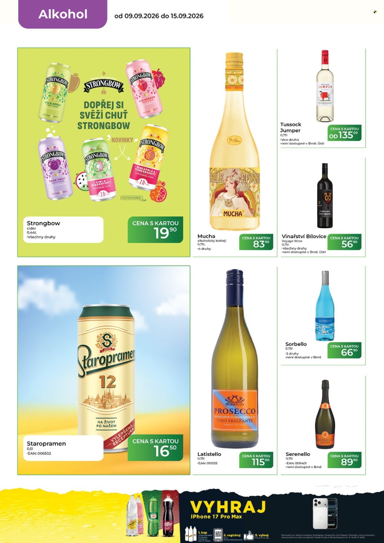 TAMDA FOODS leták - Od středy 9.9.2026