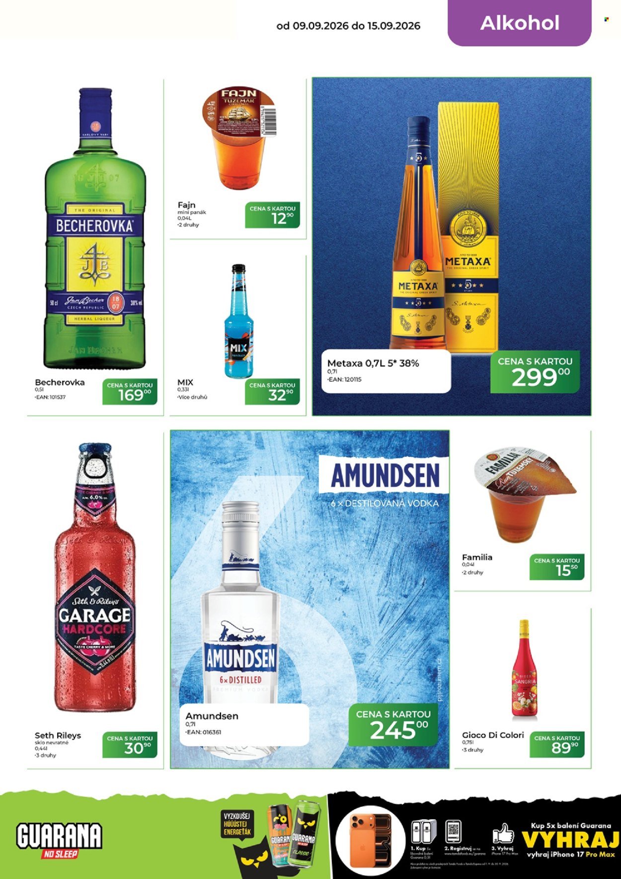 TAMDA FOODS leták - Od středy 9.9.2026