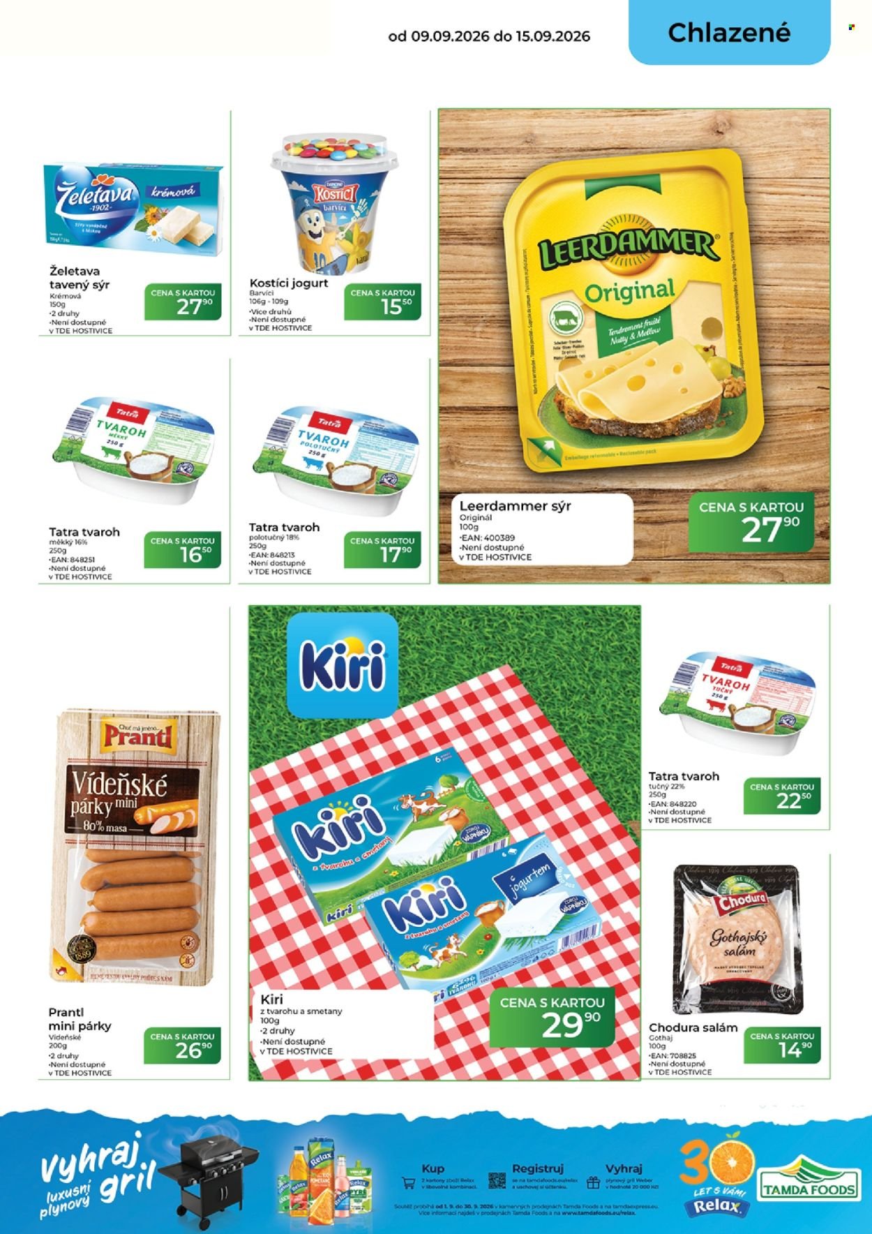 TAMDA FOODS leták - Od středy 9.9.2026