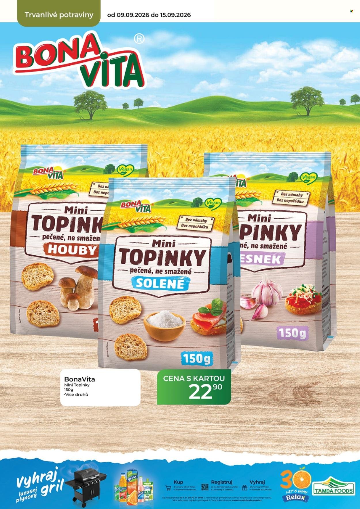 TAMDA FOODS leták - Od středy 9.9.2026