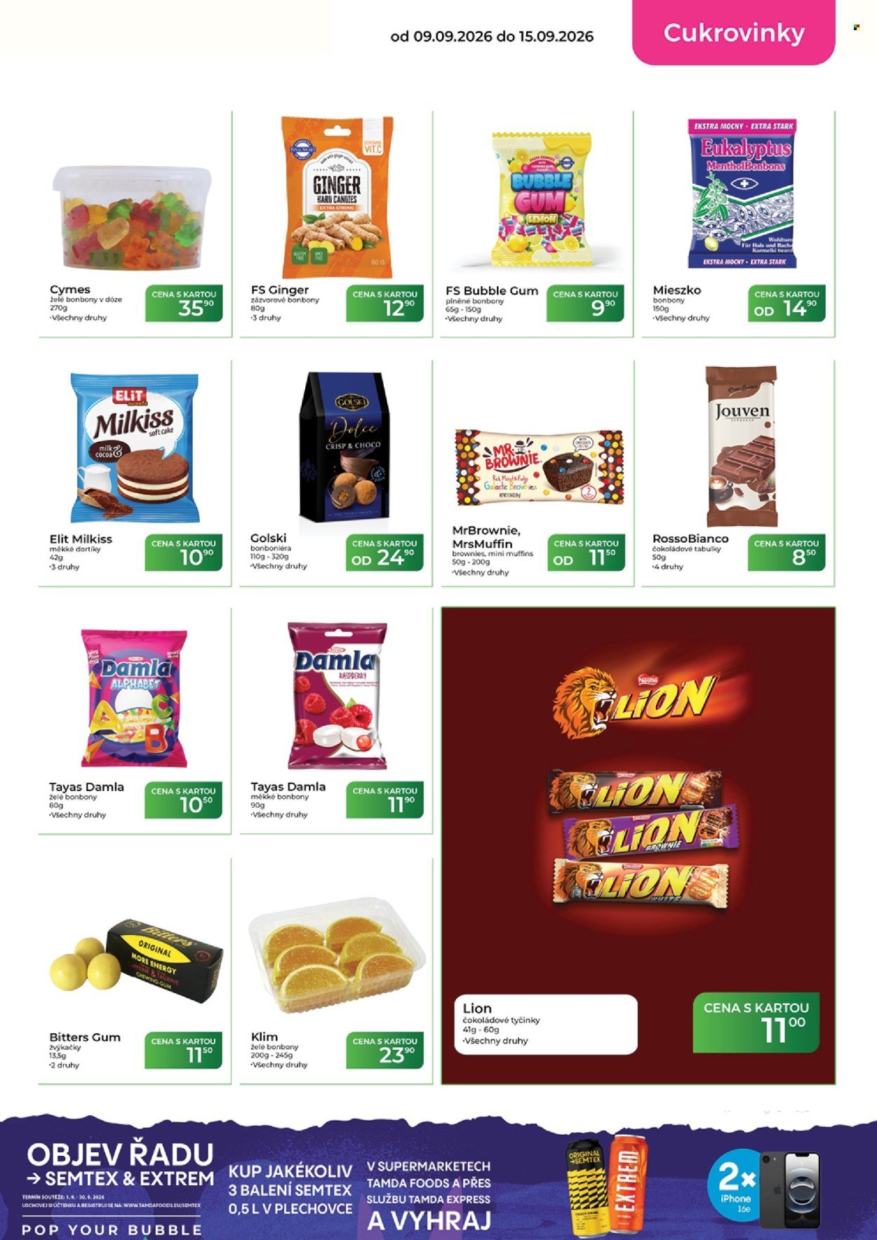 TAMDA FOODS leták - Od středy 9.9.2026