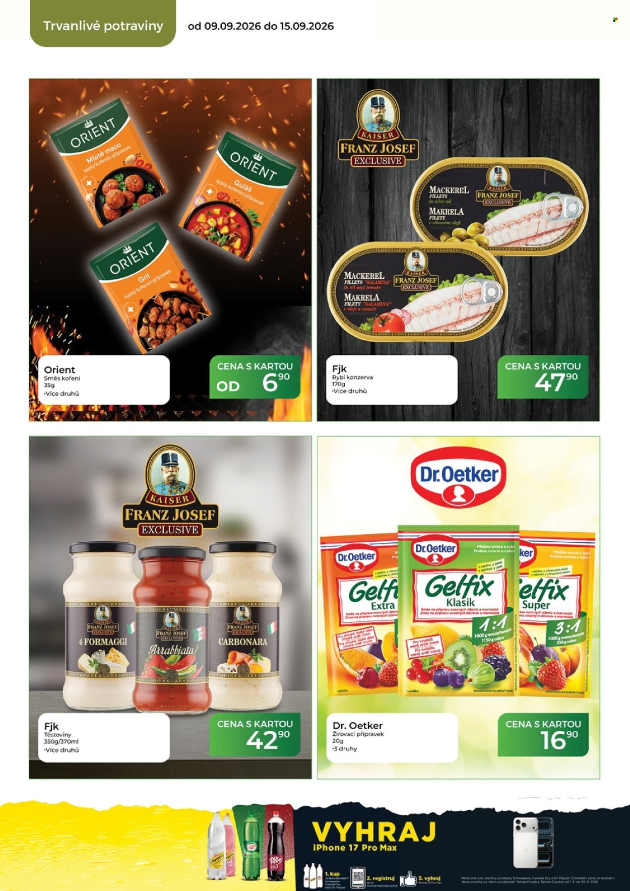 TAMDA FOODS leták - Od středy 9.9.2026