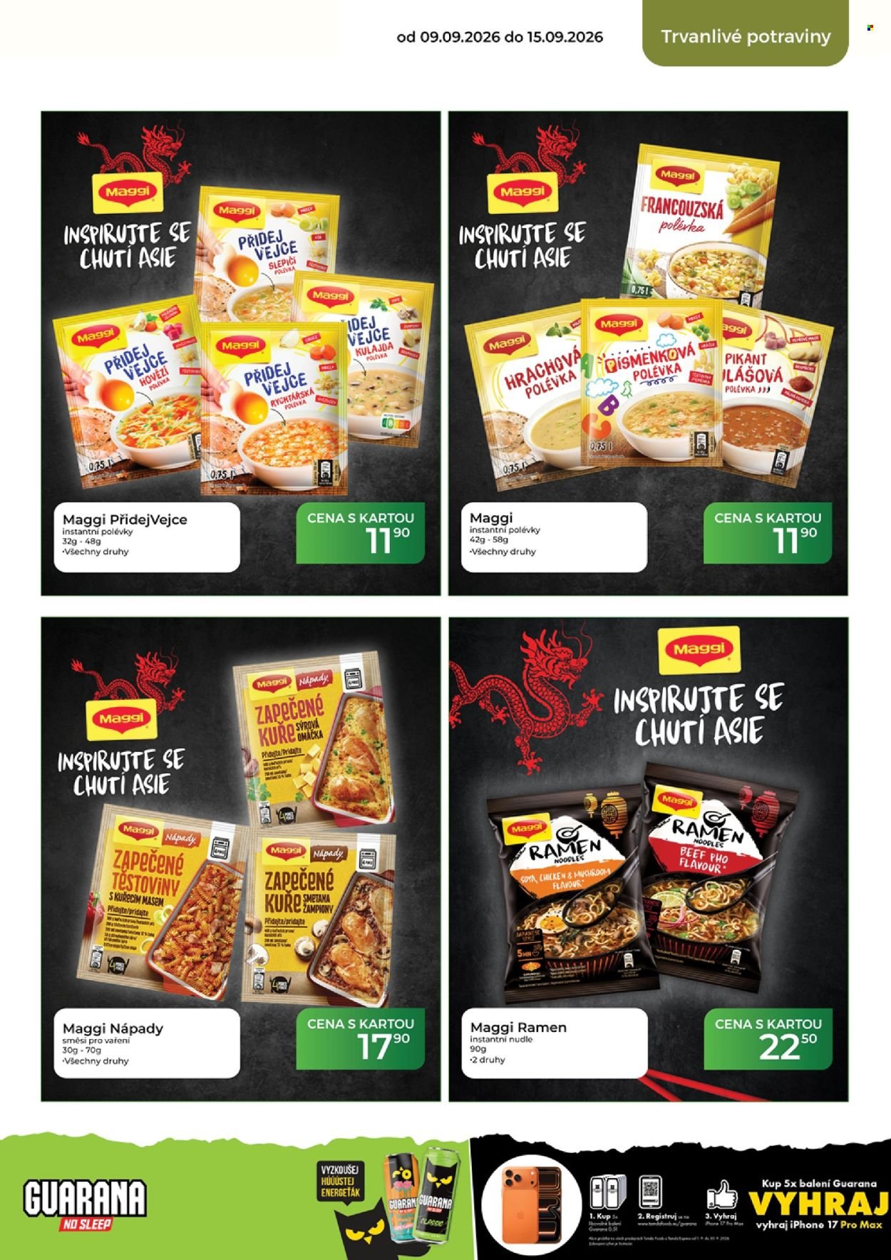 TAMDA FOODS leták - Od středy 9.9.2026