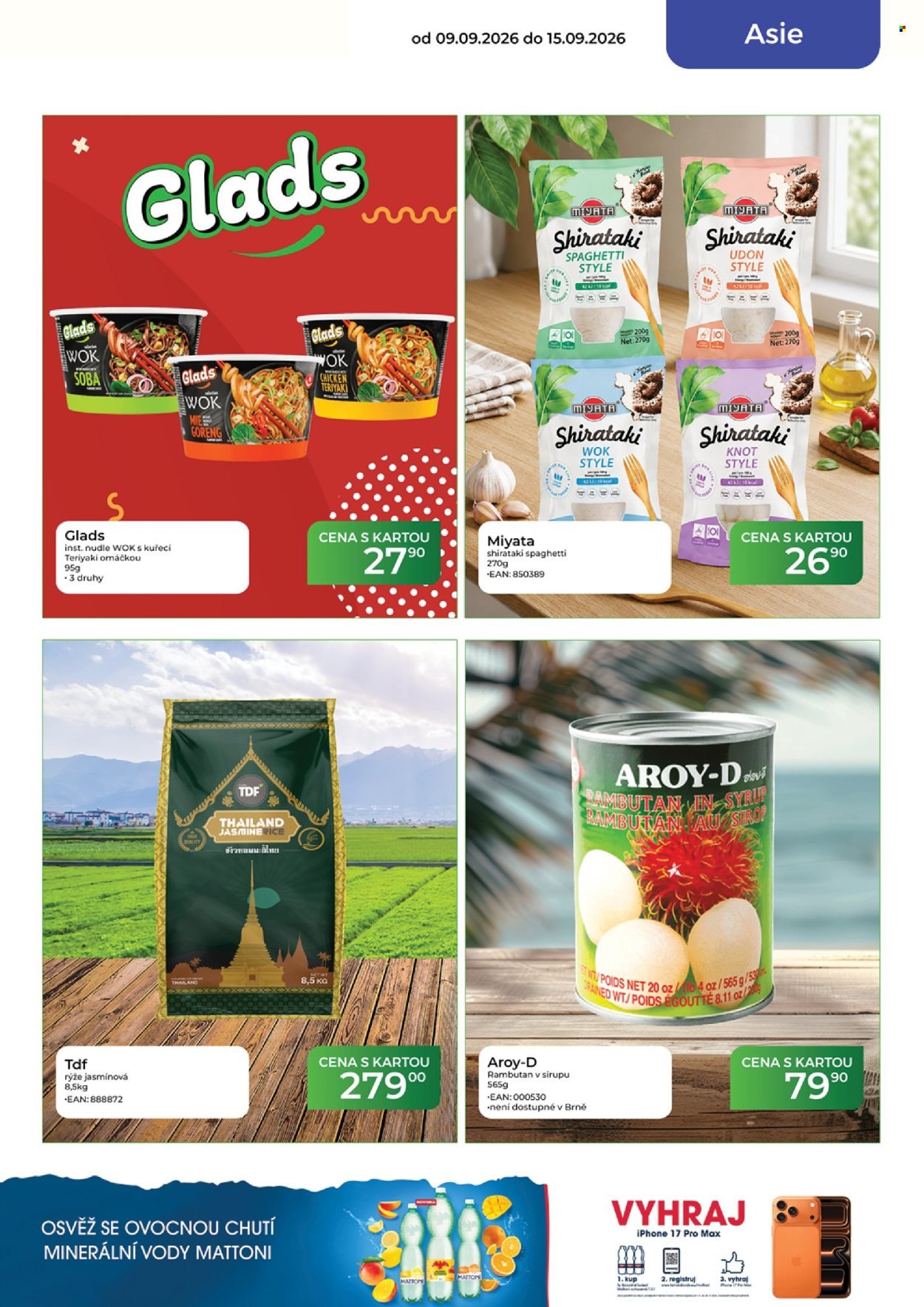 TAMDA FOODS leták - Od středy 9.9.2026
