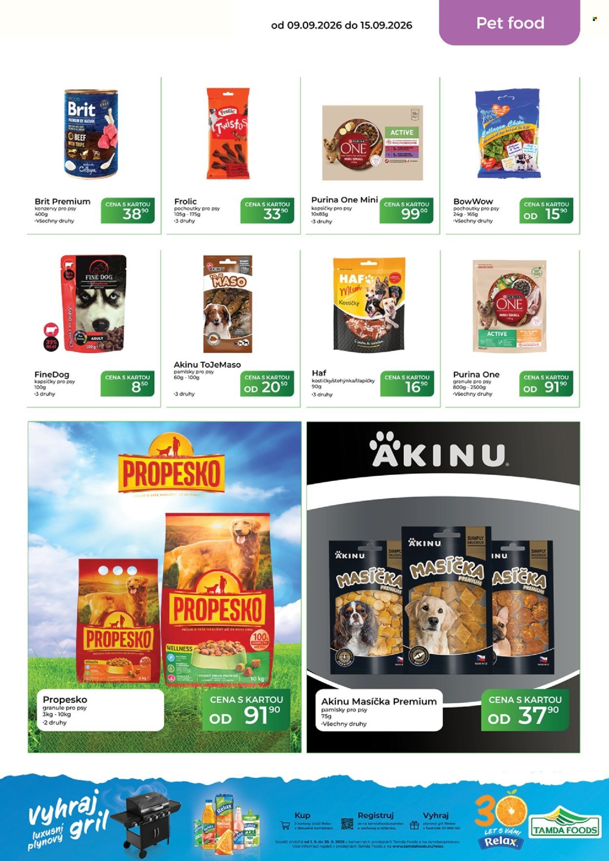 TAMDA FOODS leták - Od středy 9.9.2026